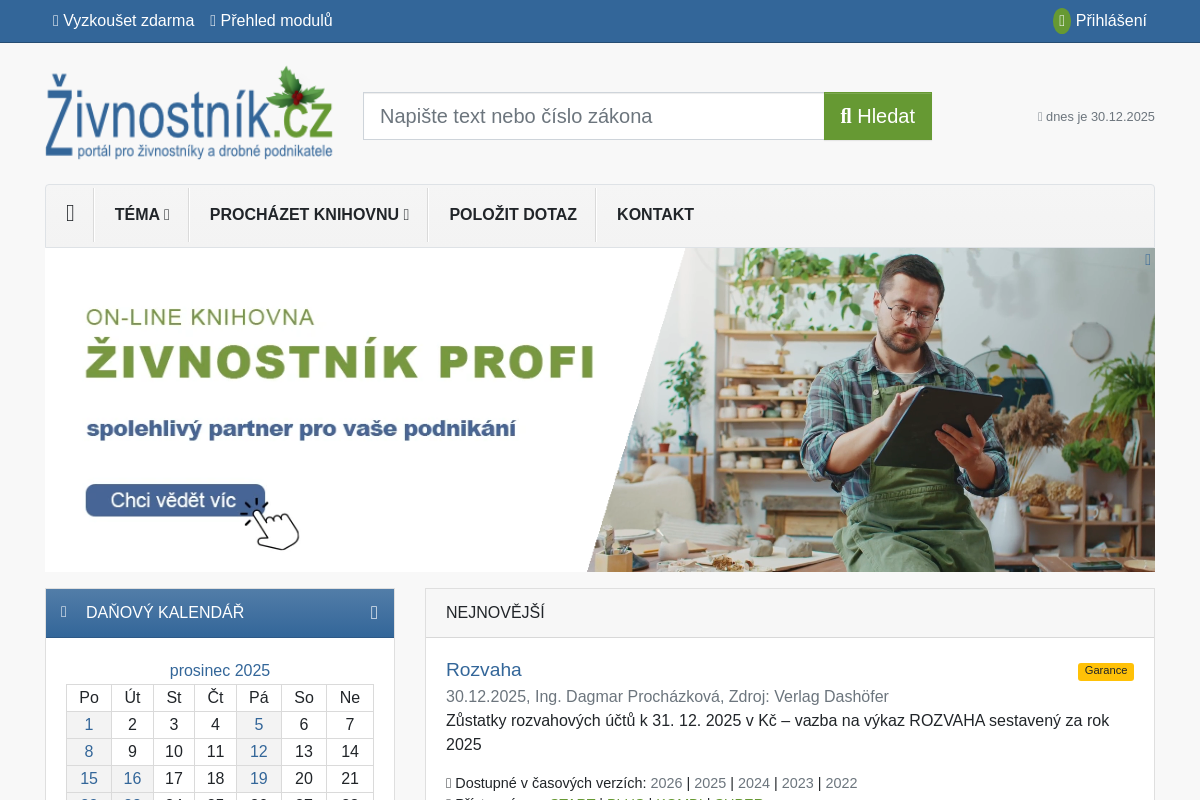 Aktuality.zivnostnik.cz foto 1