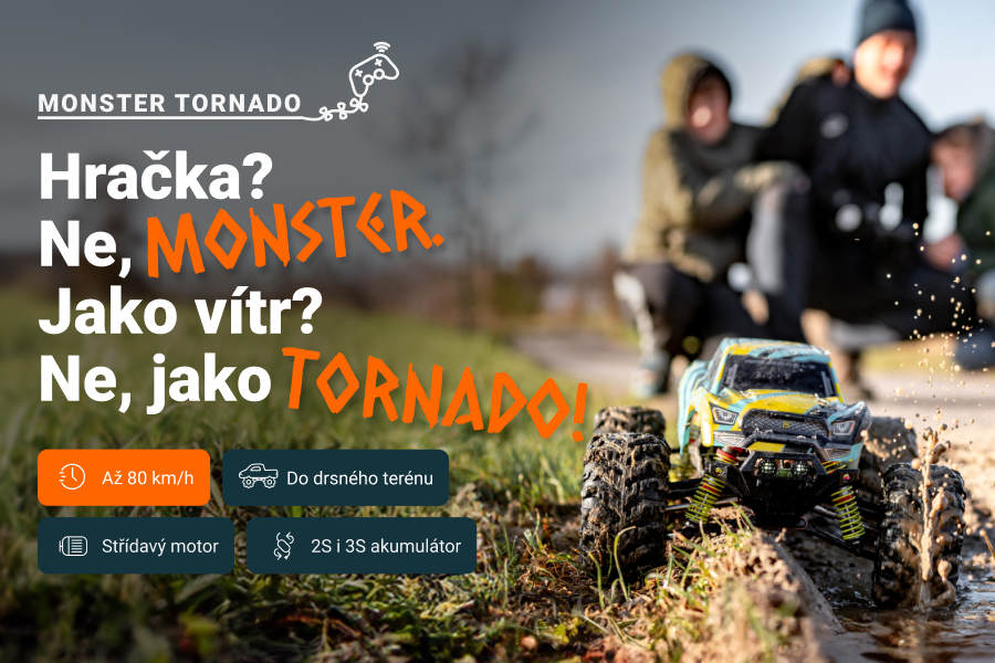 RC auto Monster Tornado