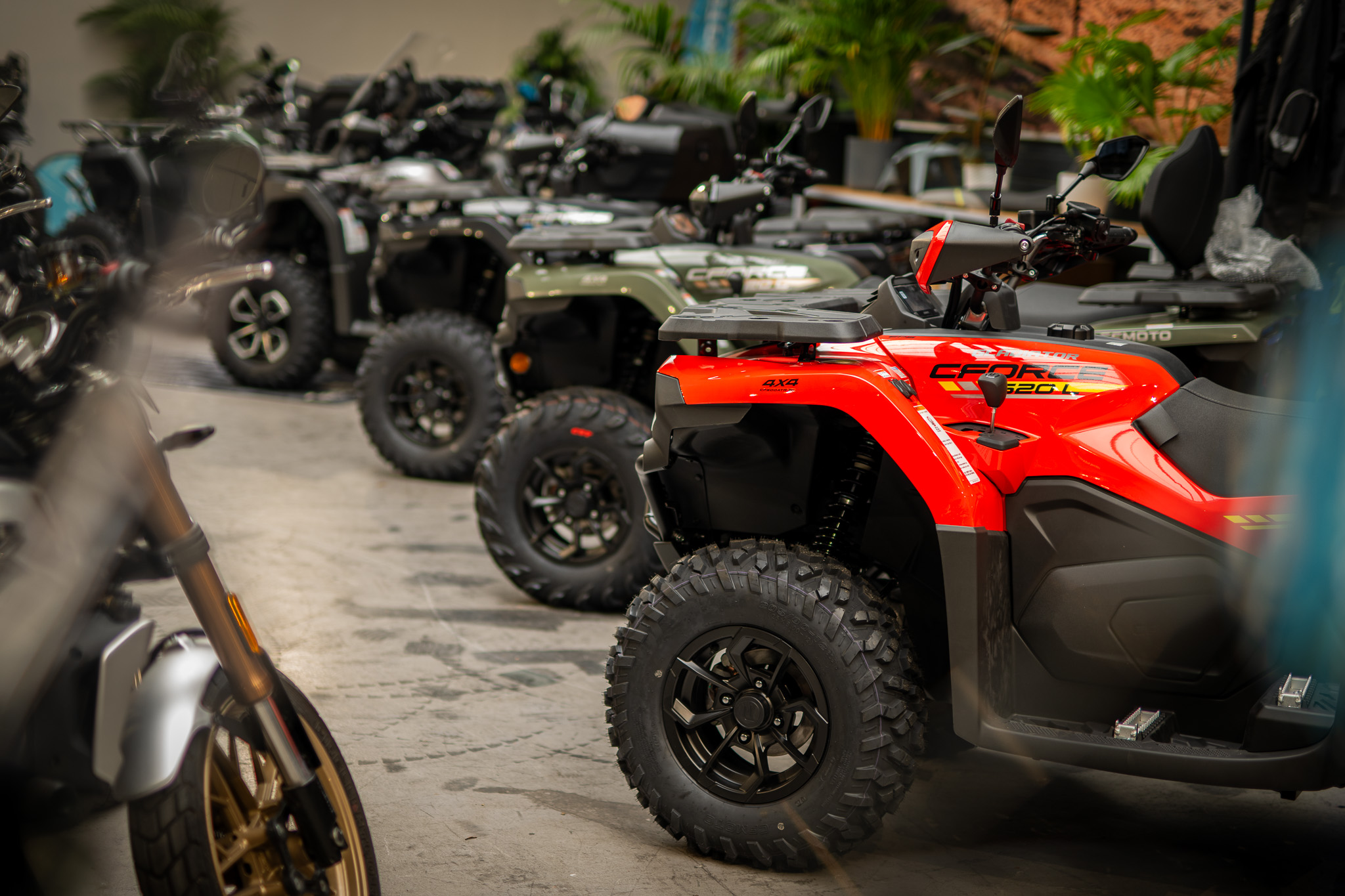 Čtyřkolky CFMOTO Gladiator v akci