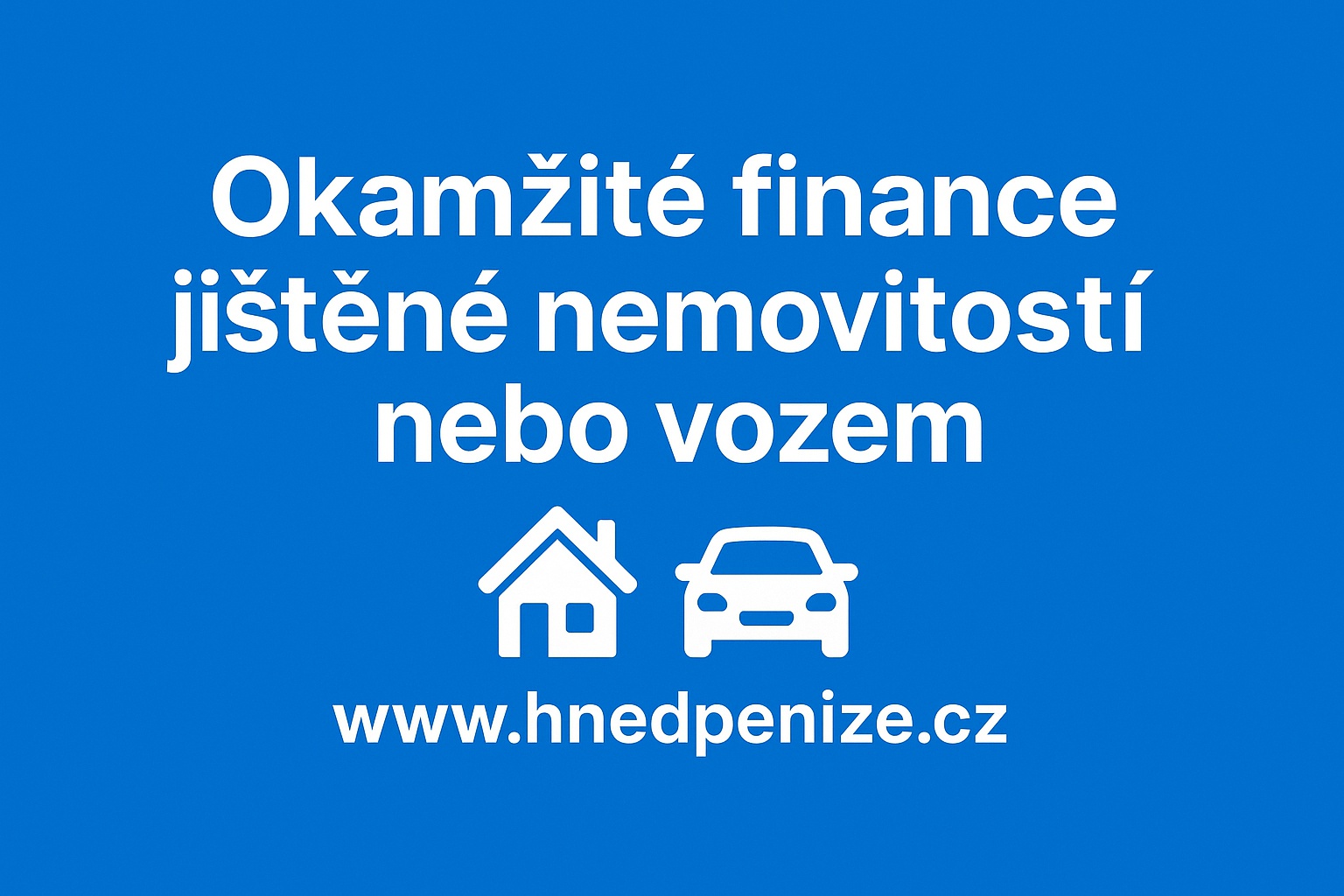 Vaše spolehlivé financování