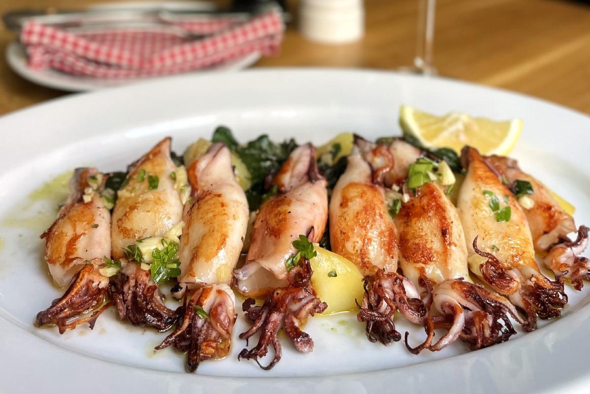 Denně čerstvé ryby a další středomořské pochoutky