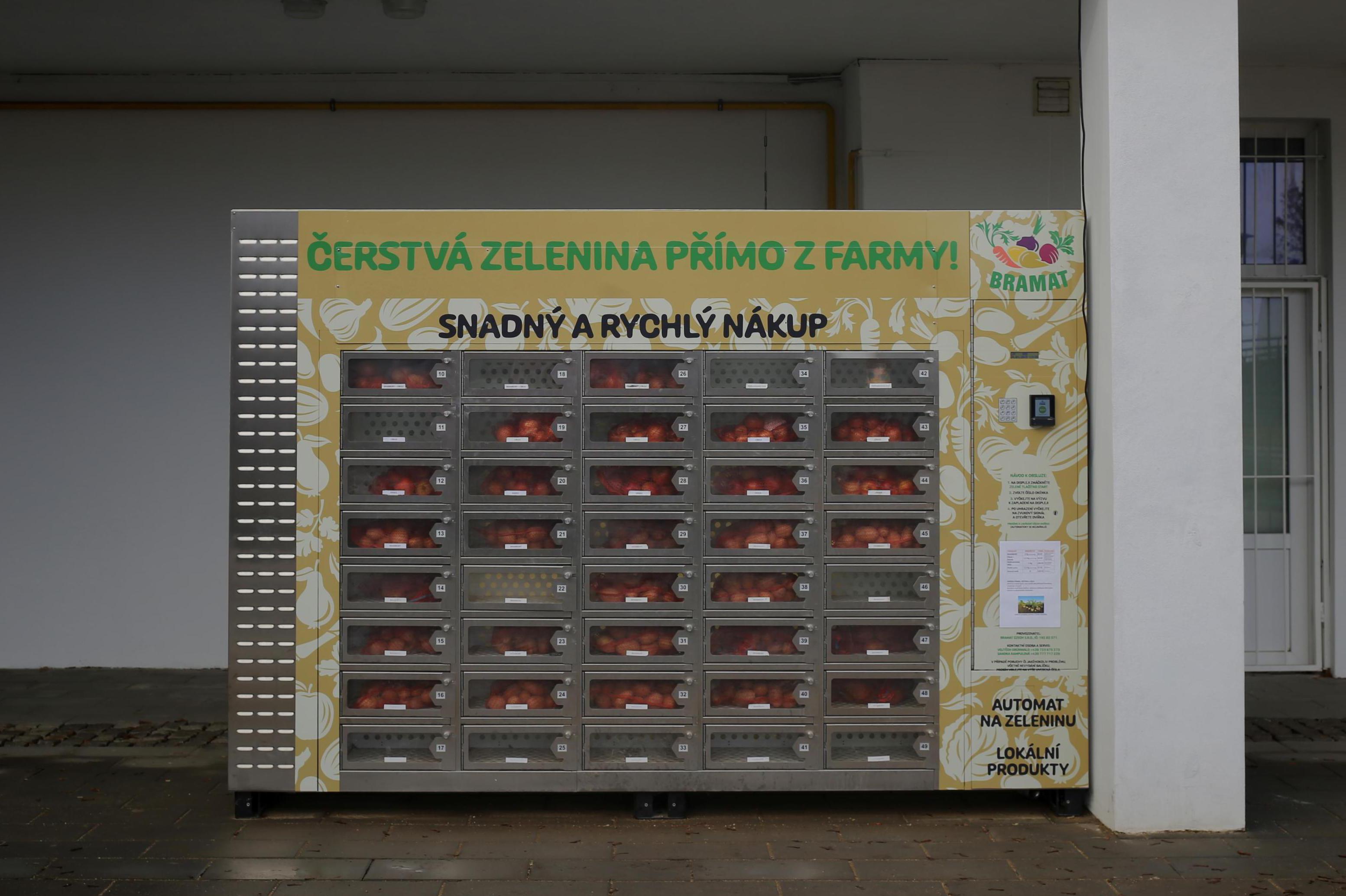 Bramat - automat na zeleninu