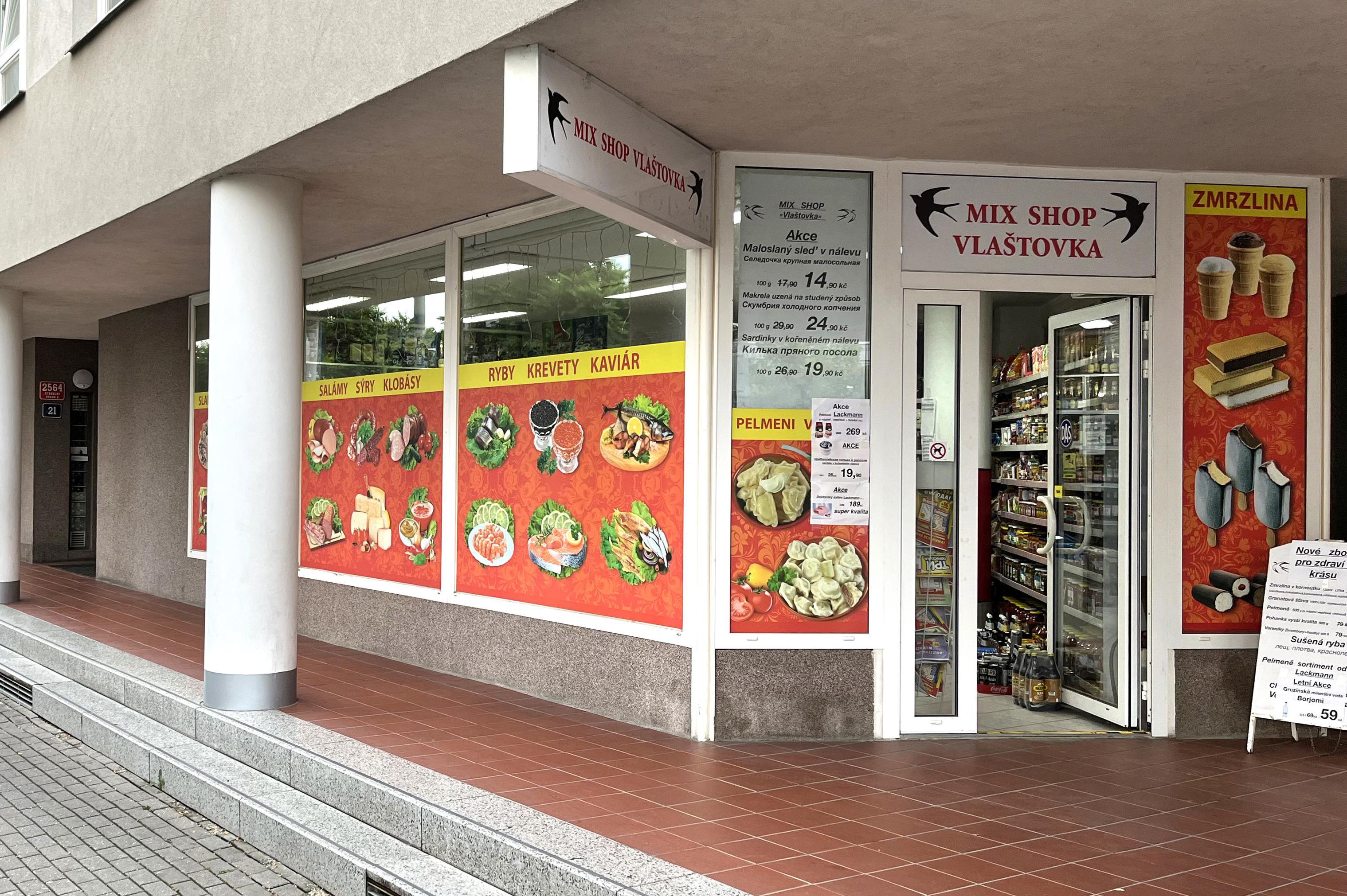 MIX SHOP VLAŠTOVKA Speciality z vychodní Europy, Pobalti a Kavkazu