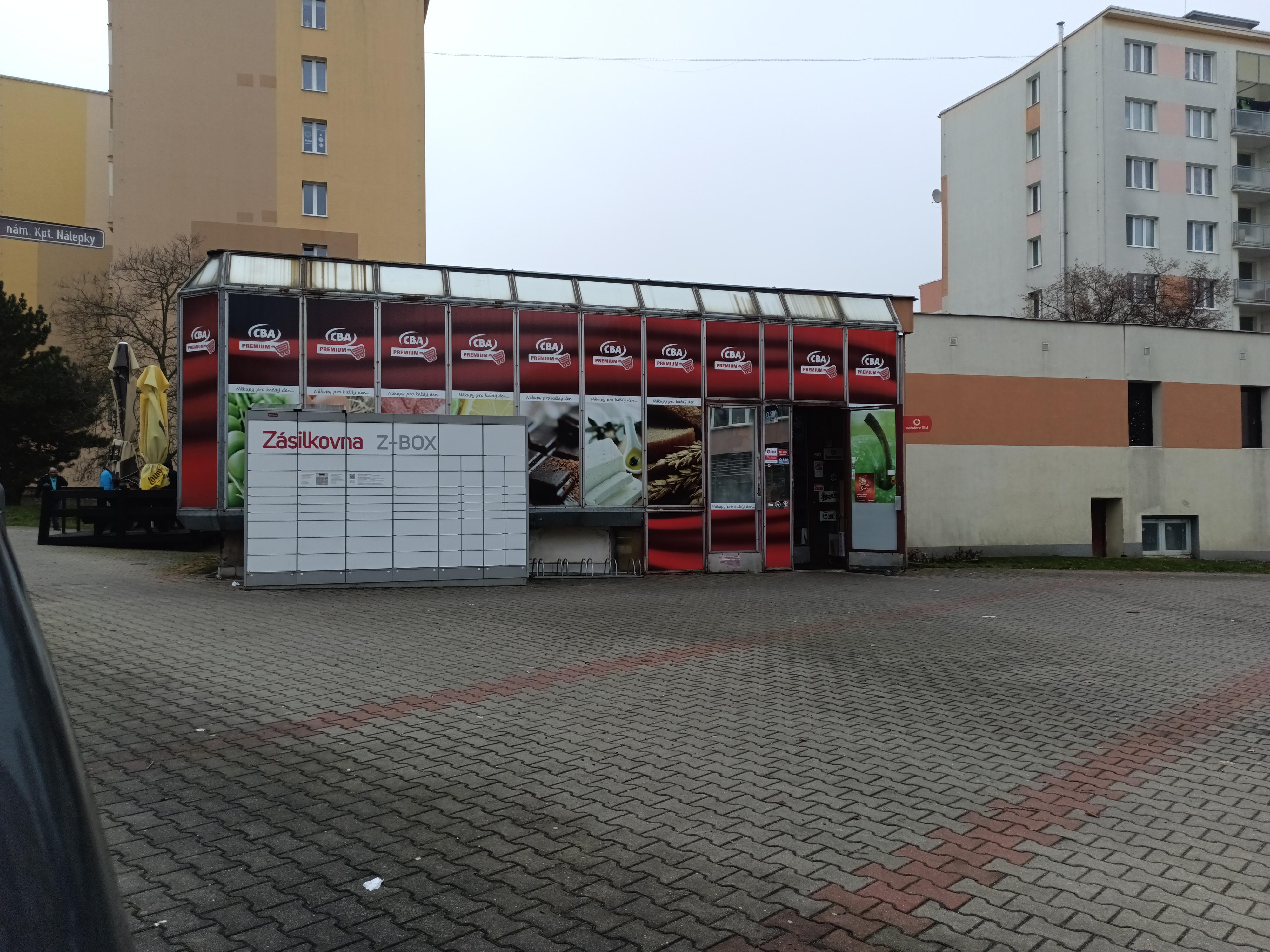 CBA - Potraviny Kpt. Nálepky