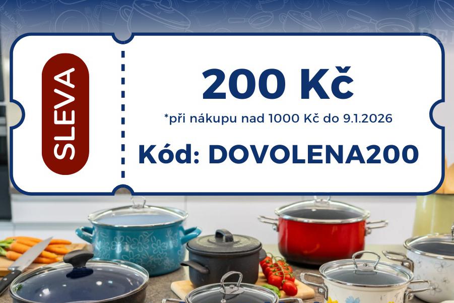 Sleva 200 Kč na nákup nad 1 000 Kč