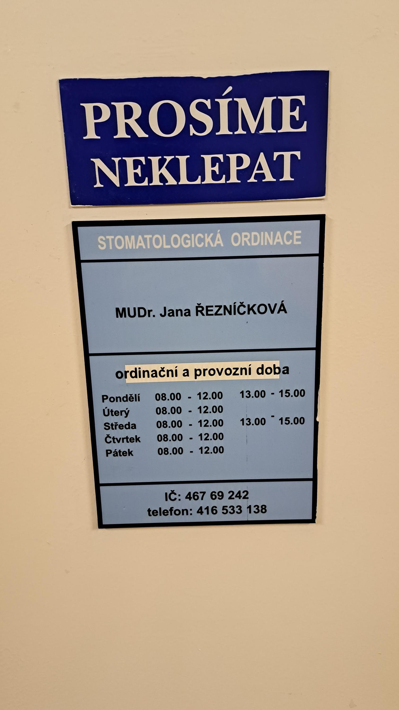 MUDr. Jana Řezníčková foto 2