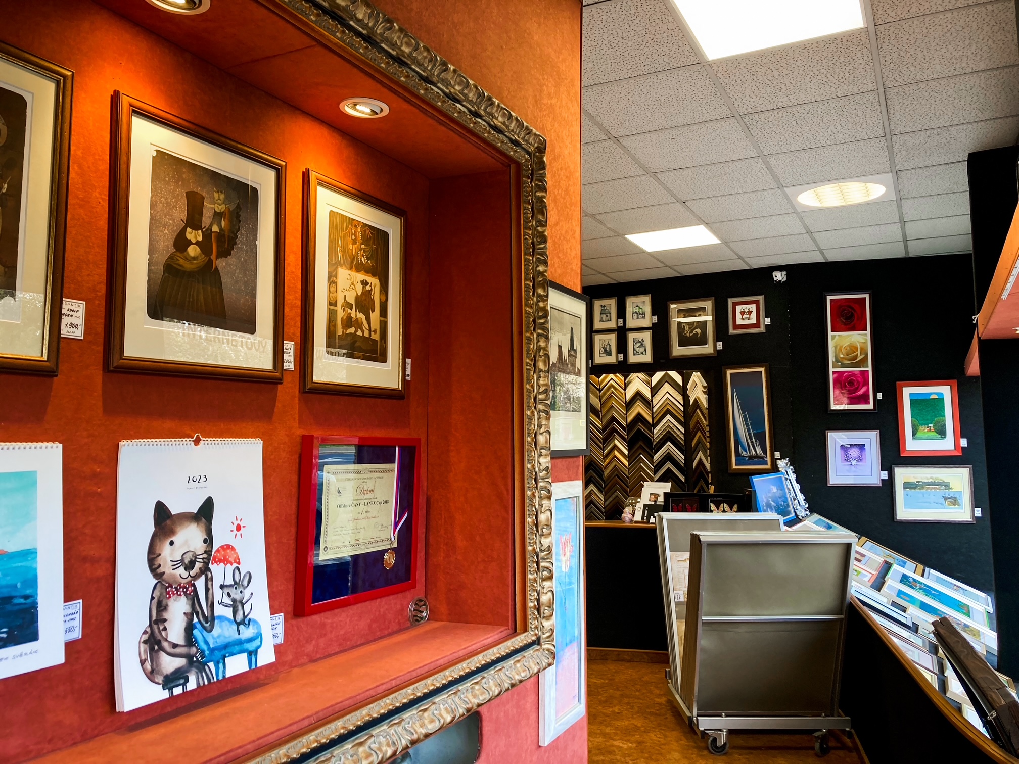 [ DANTIK ] rámování obrazů Praha 3 - Vinohrady foto 3