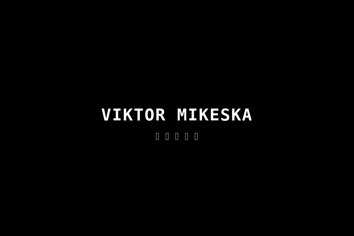 Viktor Mikeska foto 1