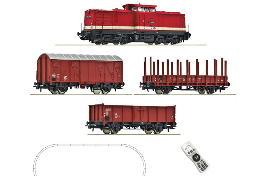 Digitální start set s dieselovou lokomotivou