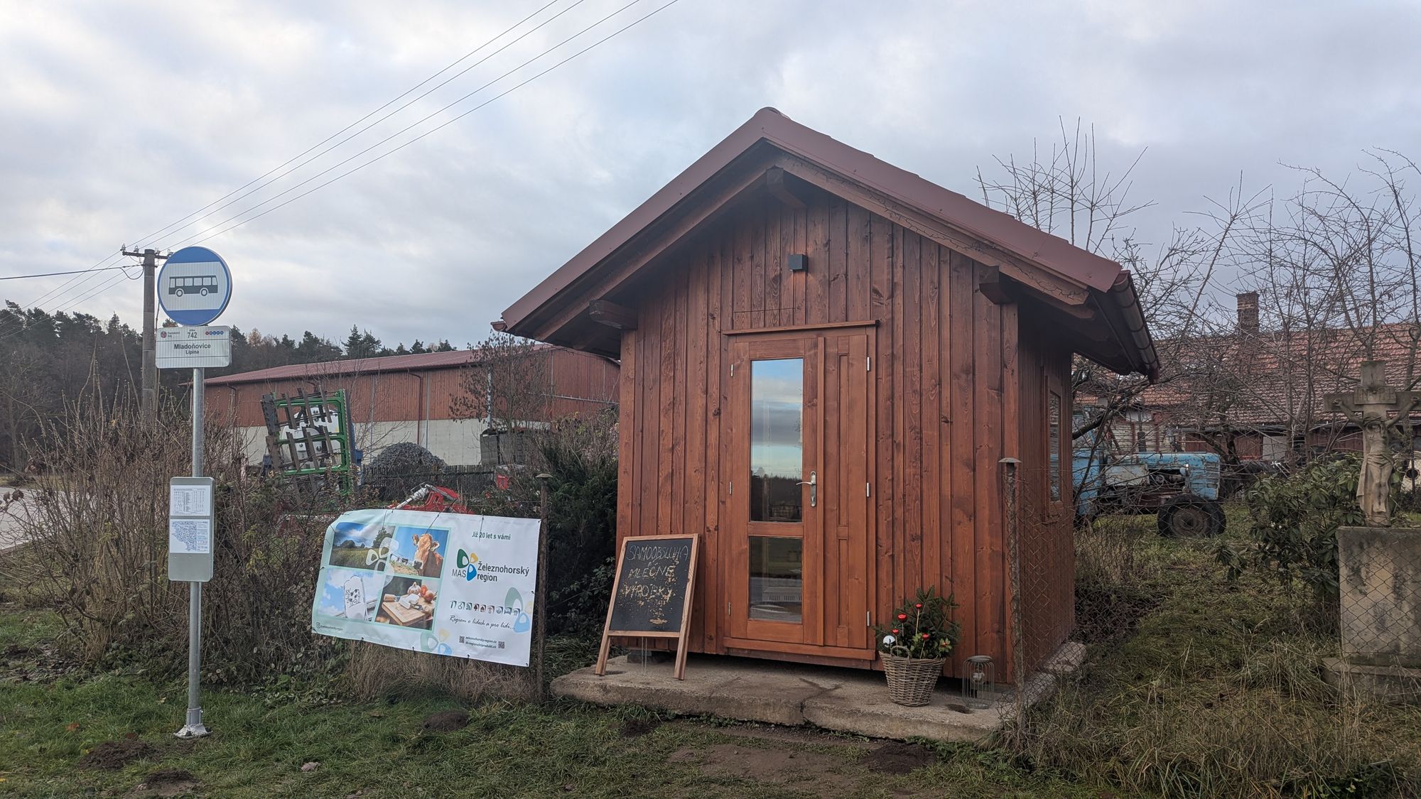 Mléčná samobsluha Lipina foto 4