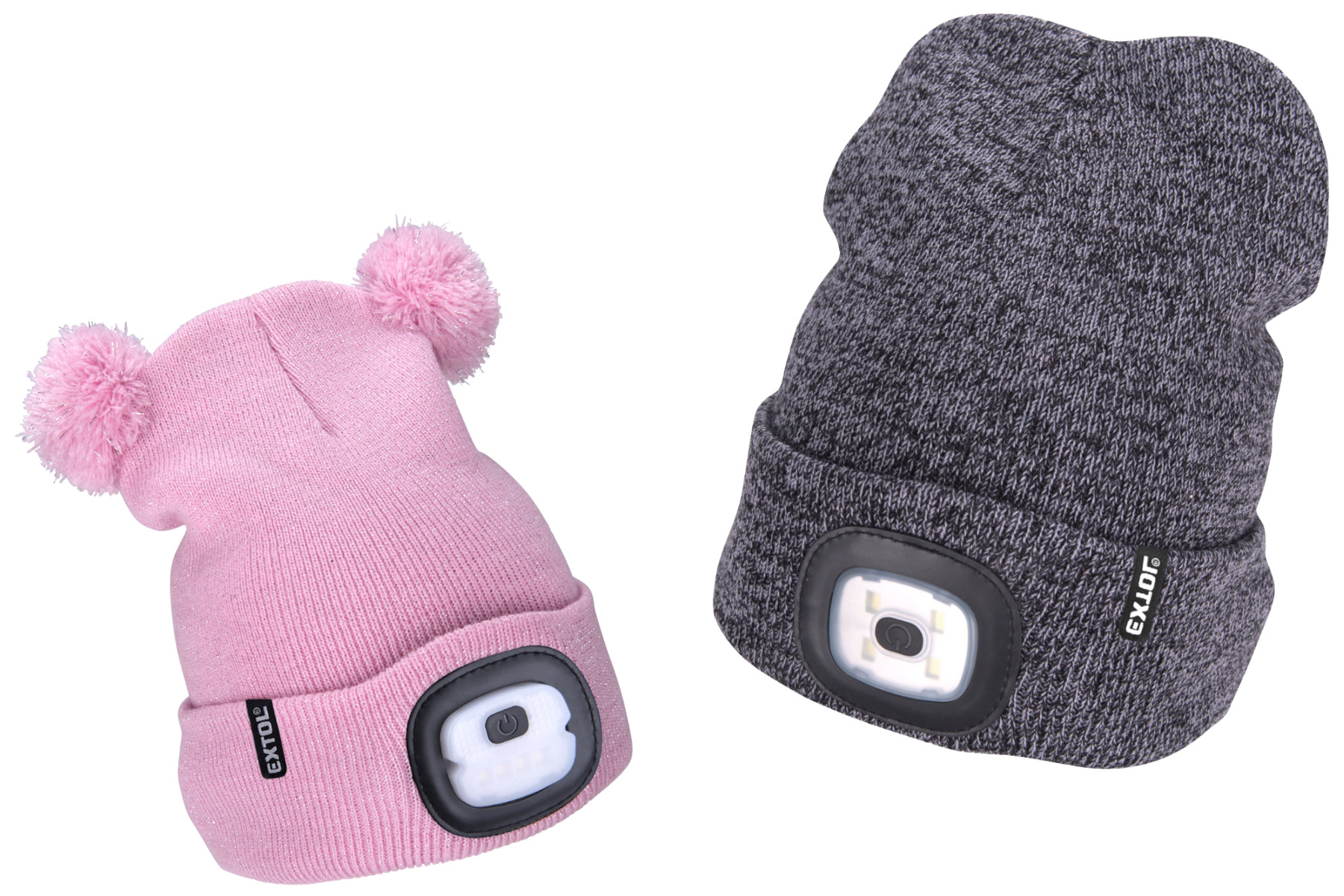 Čepice s LED čelovkou