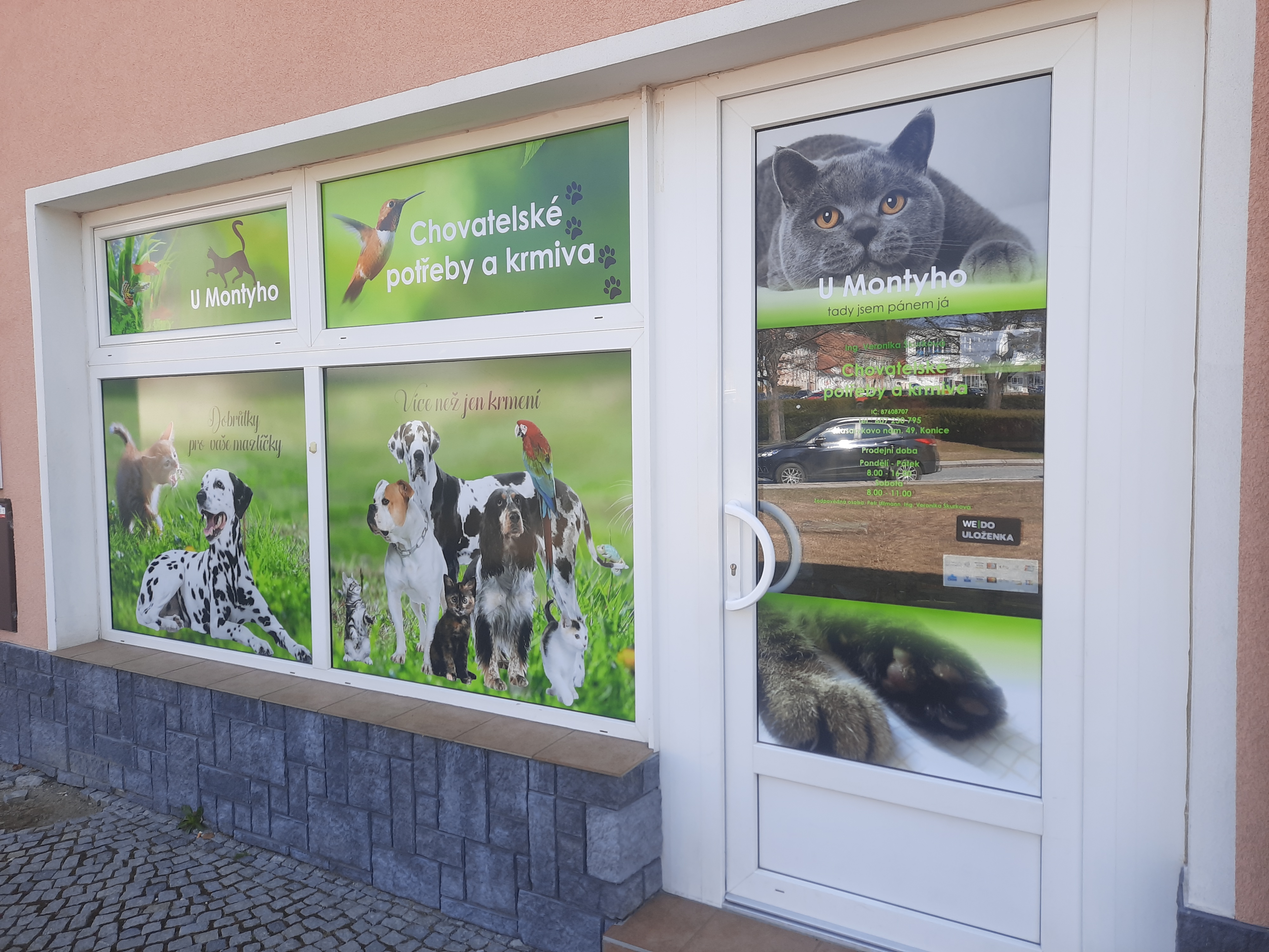 Chovatelské potřeby u Montyho