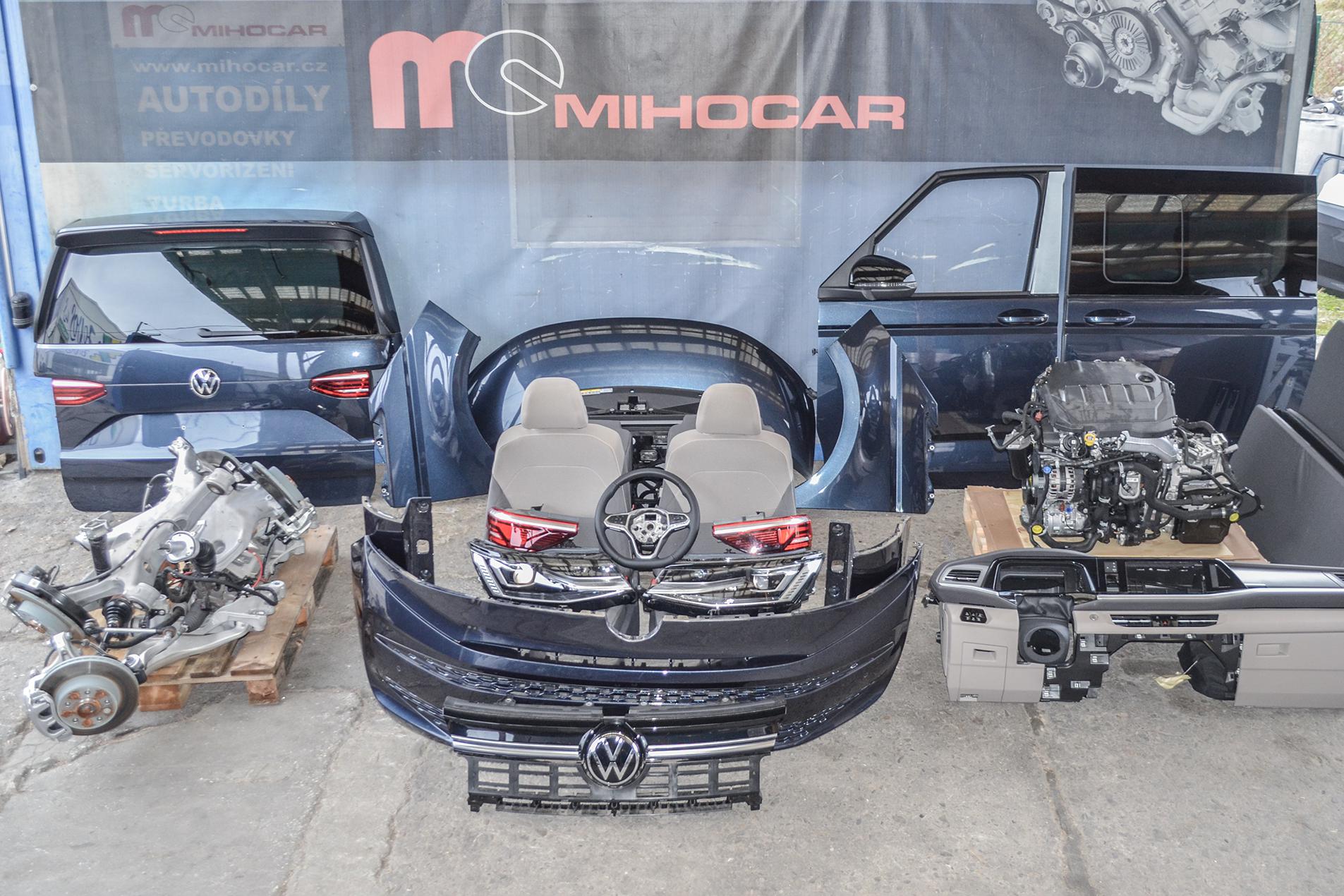 Náhradní díly VW Multivan T7 2022-