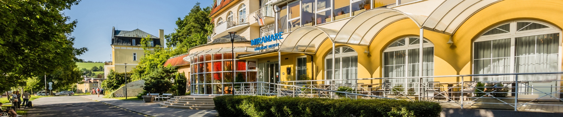 Úvodní obrázek Lázeňské hotely MIRAMARE Luhačovice