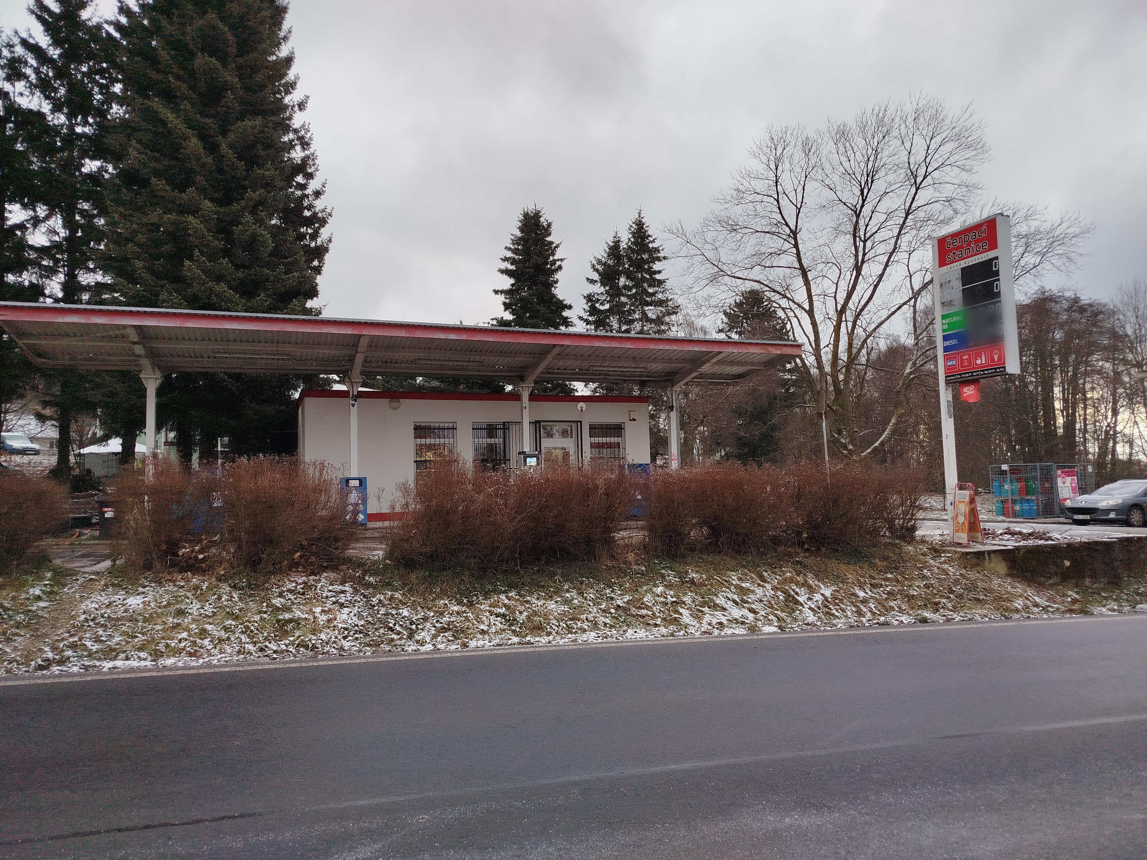 Čerpací stanice Lázně Kynžvart