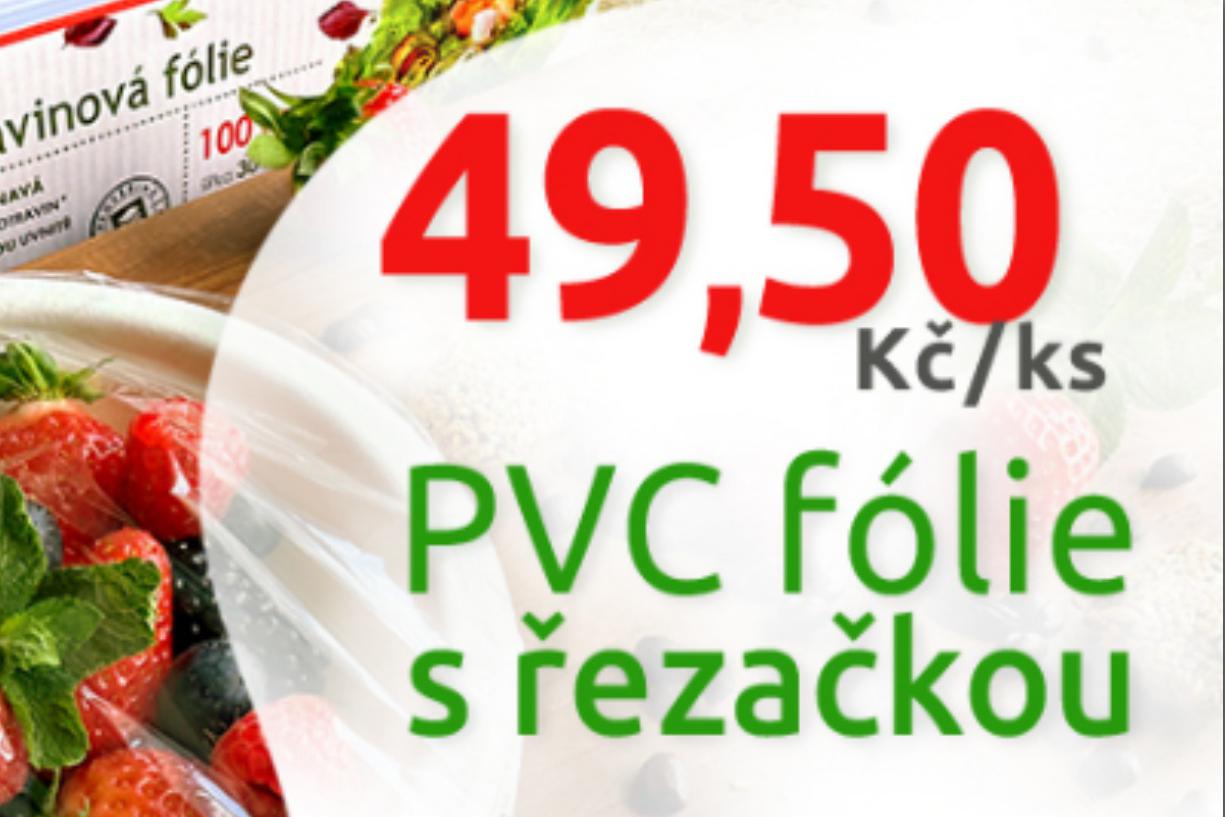 Potravinová fólie s integrovanou řezačkou