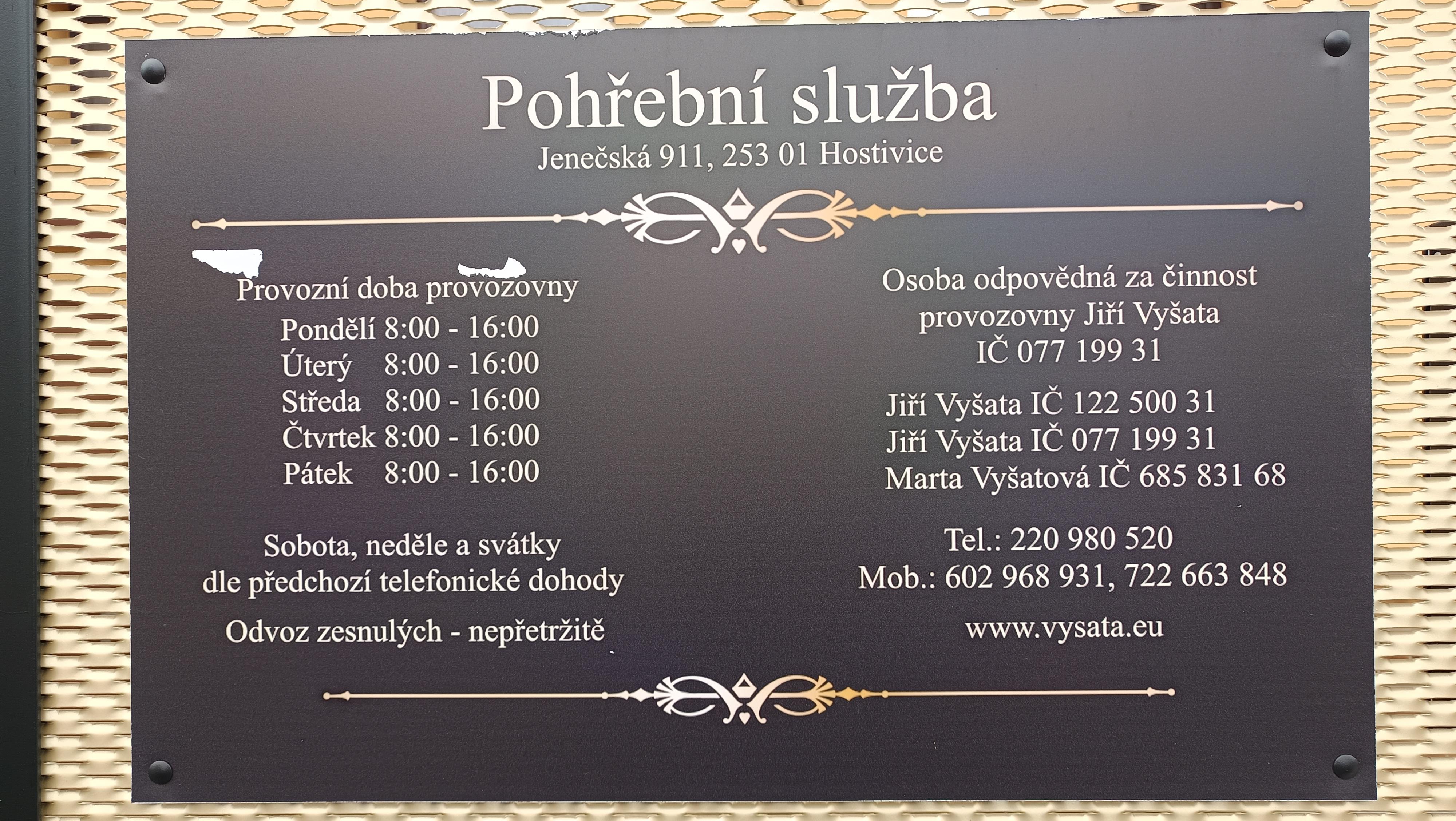 Pohřební služba Jiří Vyšata foto 5