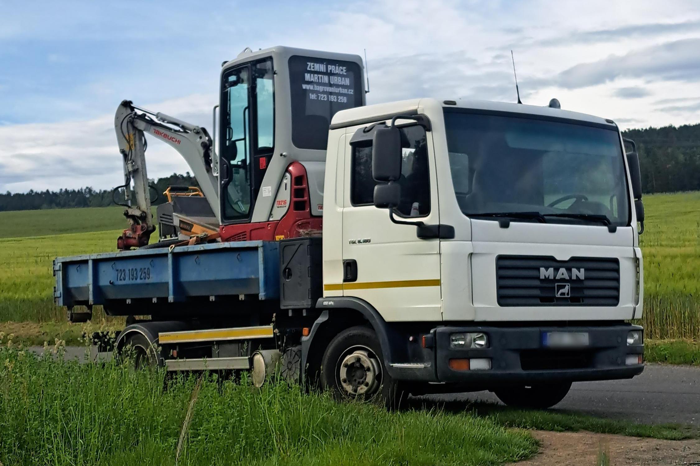 Zemní práce-bagrování Urban