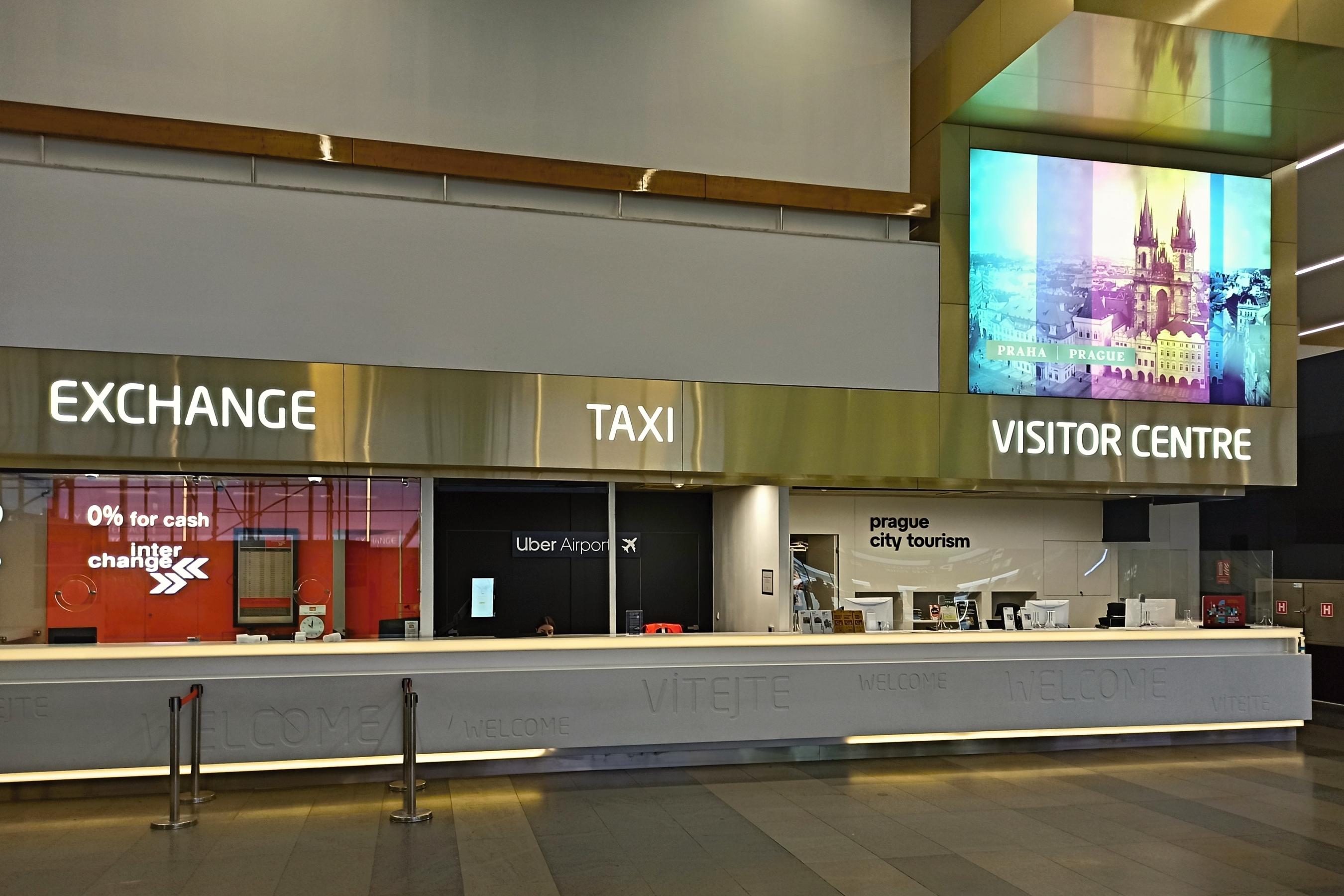 Turistické informační centrum - Letiště Václava Havla Praha, Terminál 1