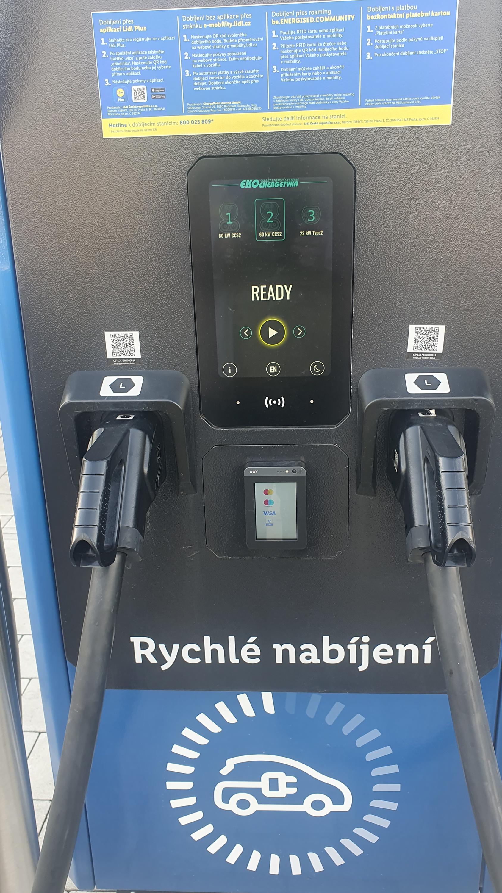 Nabíjecí stanice Lidl foto 4