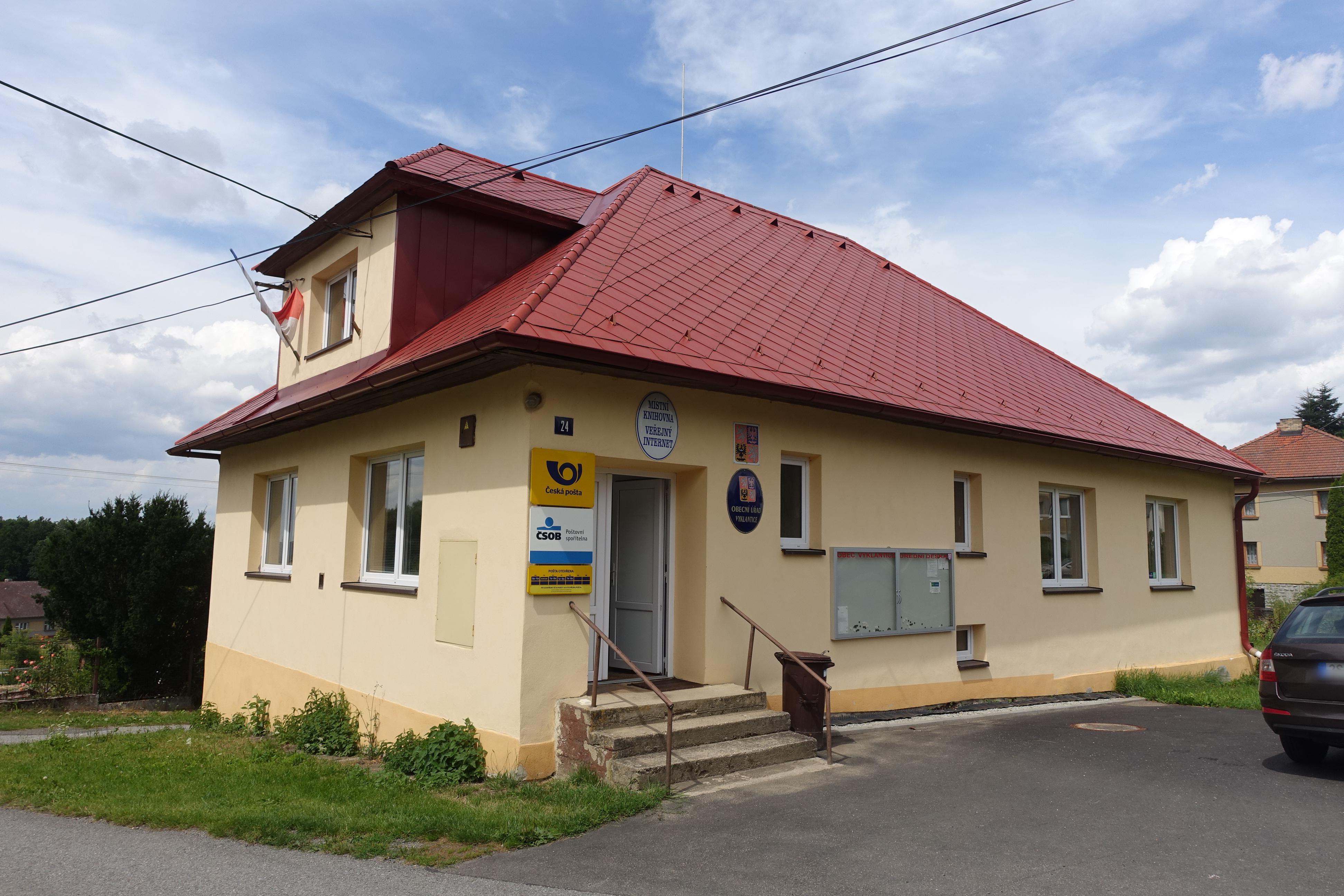 Vyklantice - obecní úřad