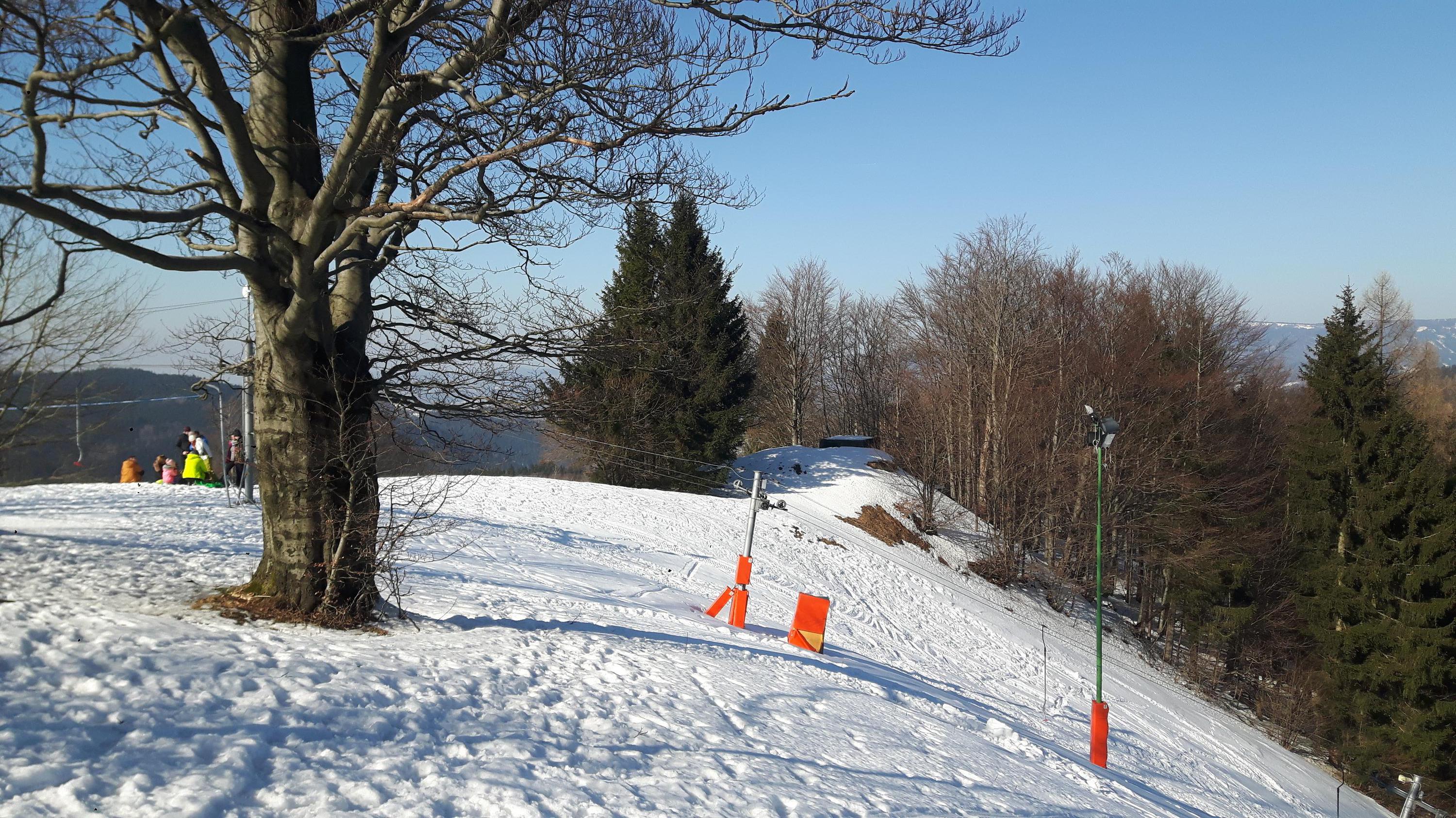 Ski areál Soláň - Vrchol