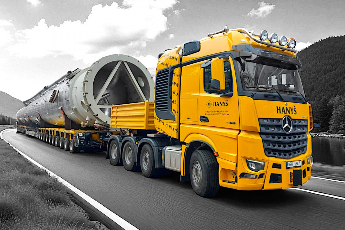 Přeprava nadrozměrných nákladů