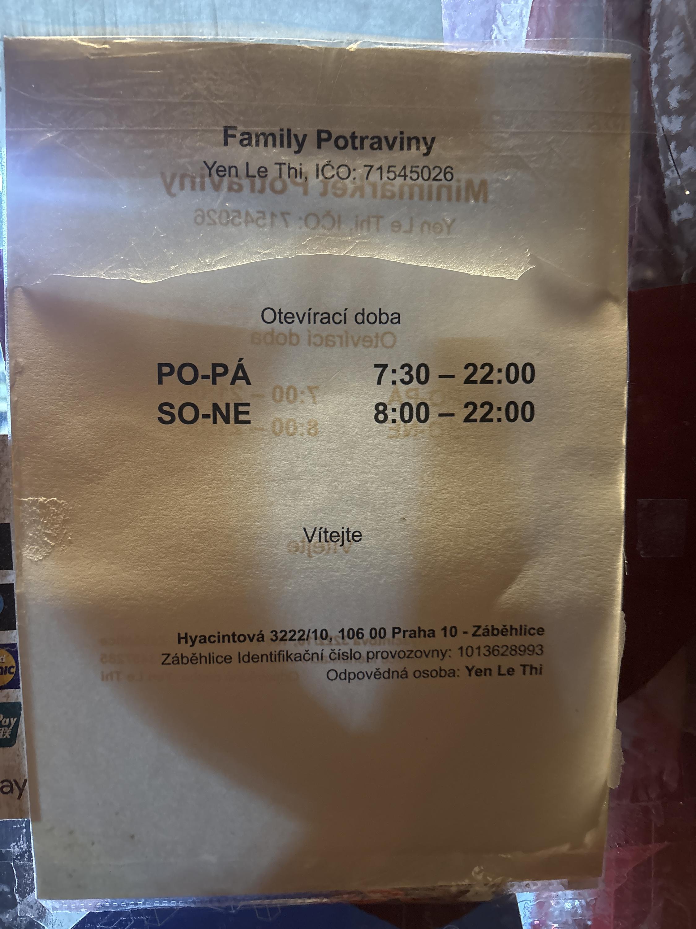 FAMILY POTRAVINY foto 2