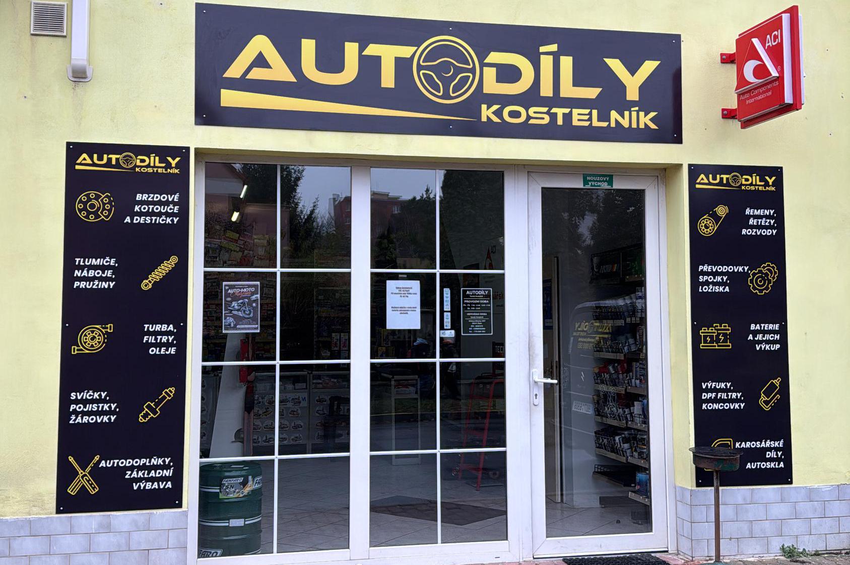 Autodíly Kostelník