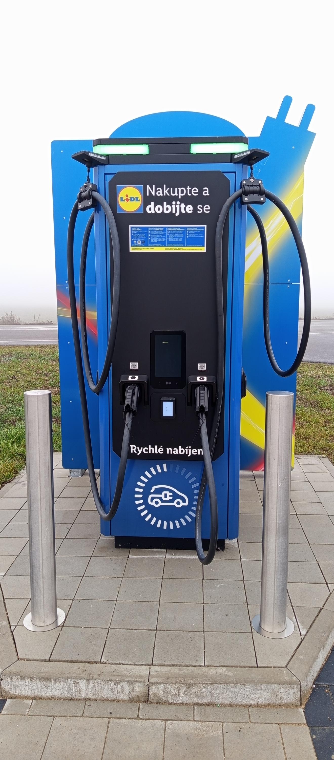 Nabíjecí stanice Lidl foto 2