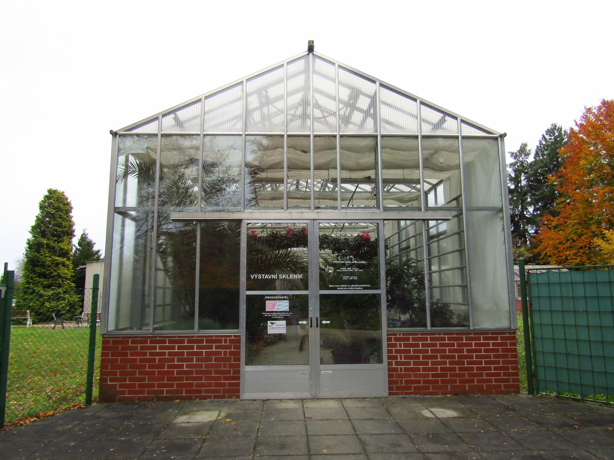 Skleníky městského parku Michalov