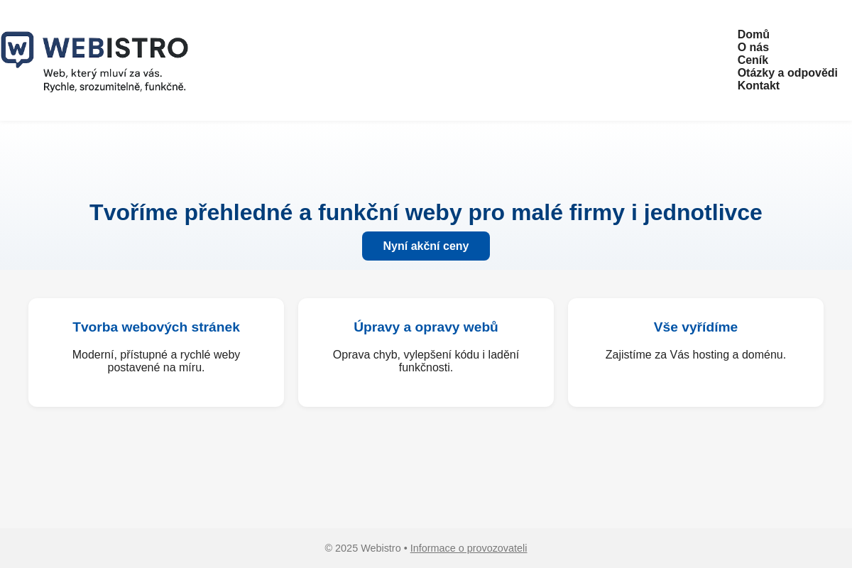 Webistro.cz foto 1
