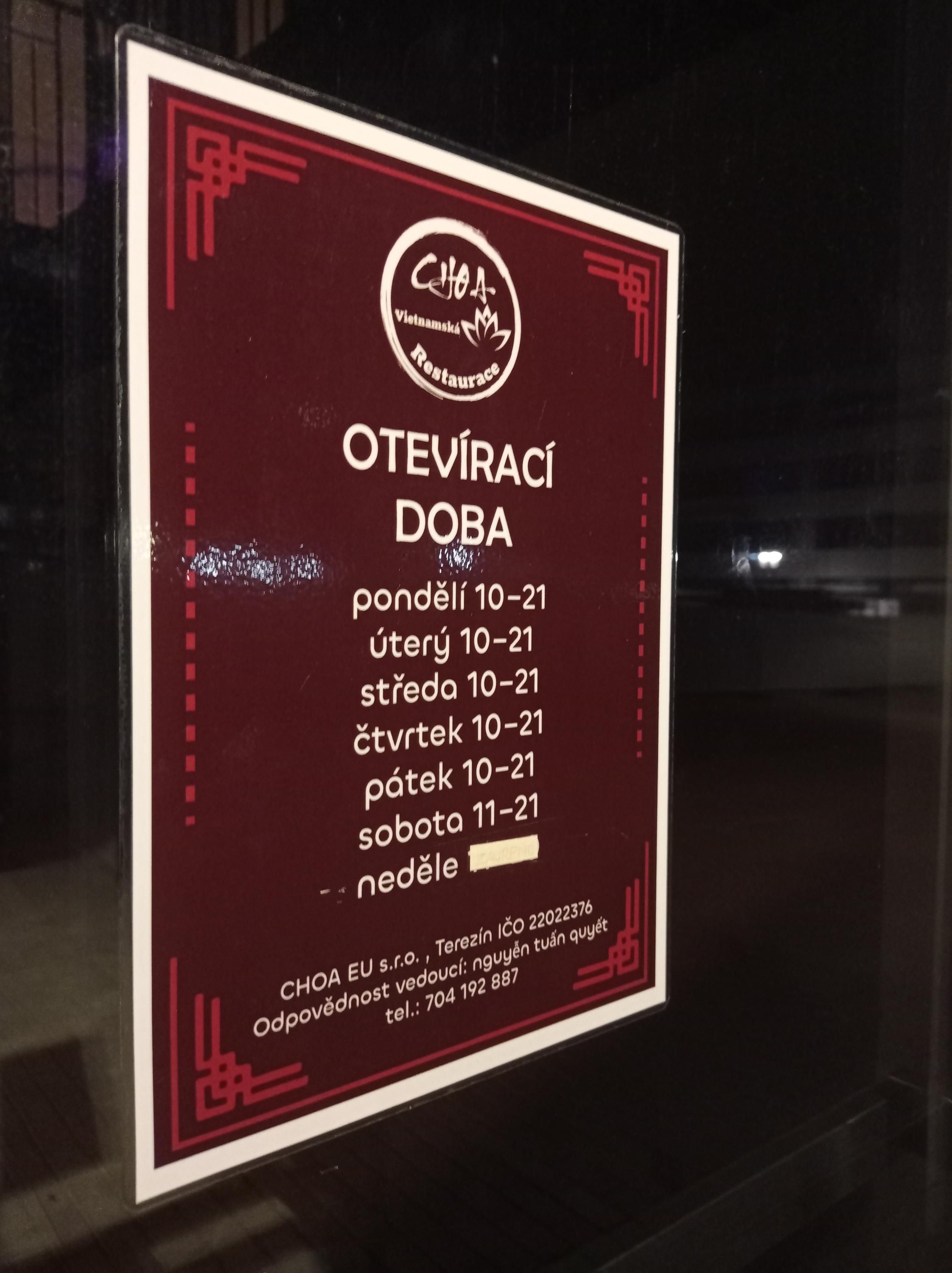 CHOA Vietnamská restaurace foto 4