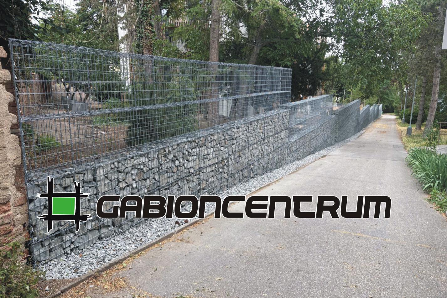 Opěrné zdi z gabionů