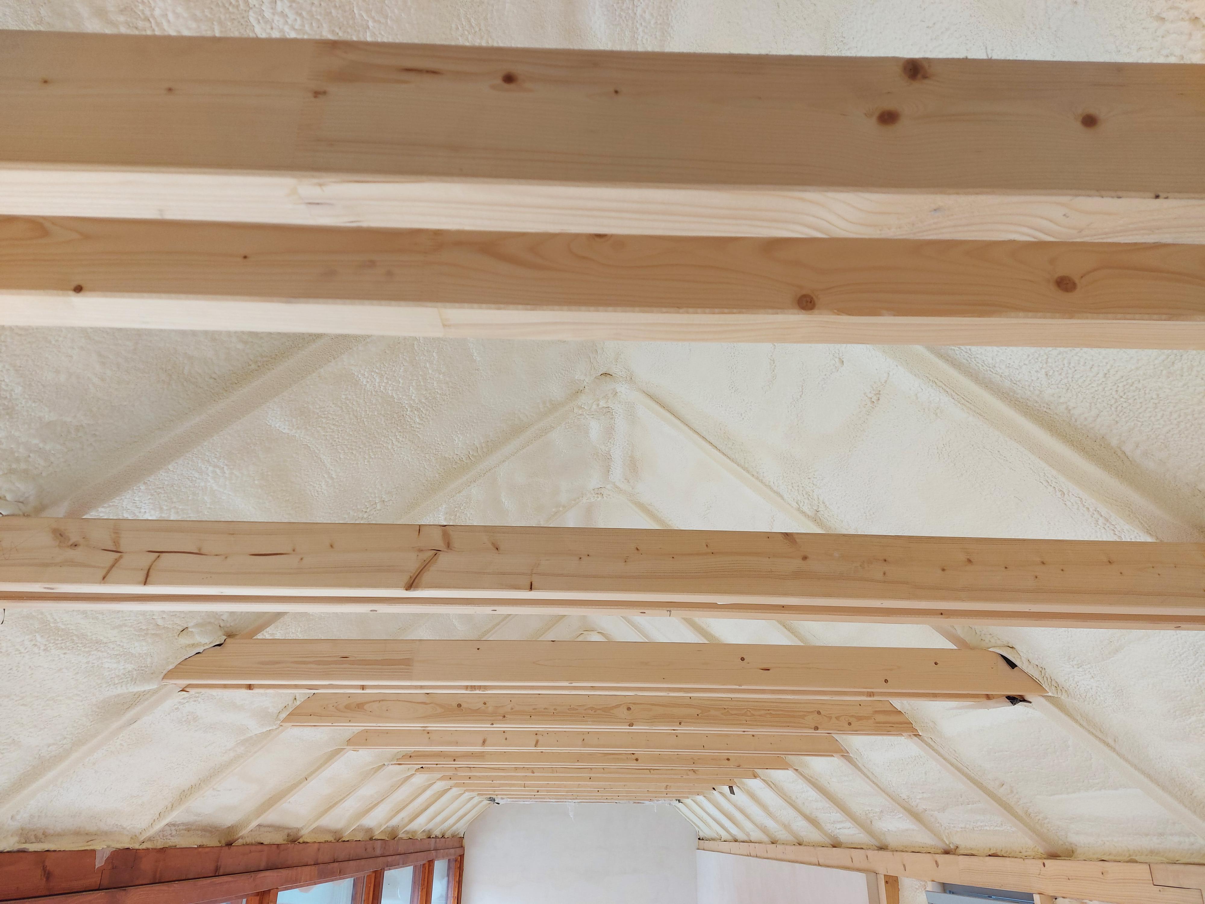 Stříkaná pěnová izolace foto 4