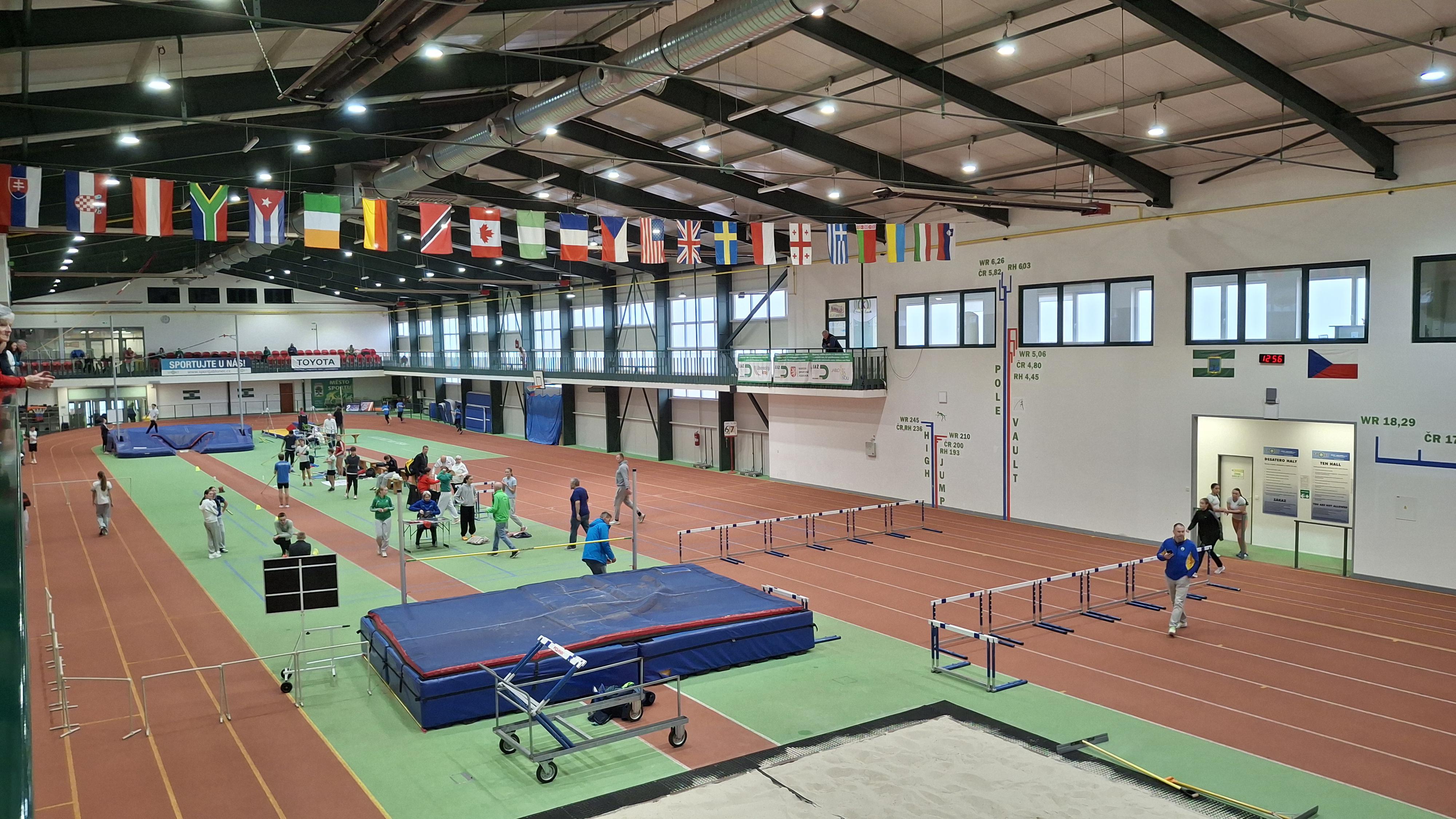 Atletická hala Střelnice foto 4