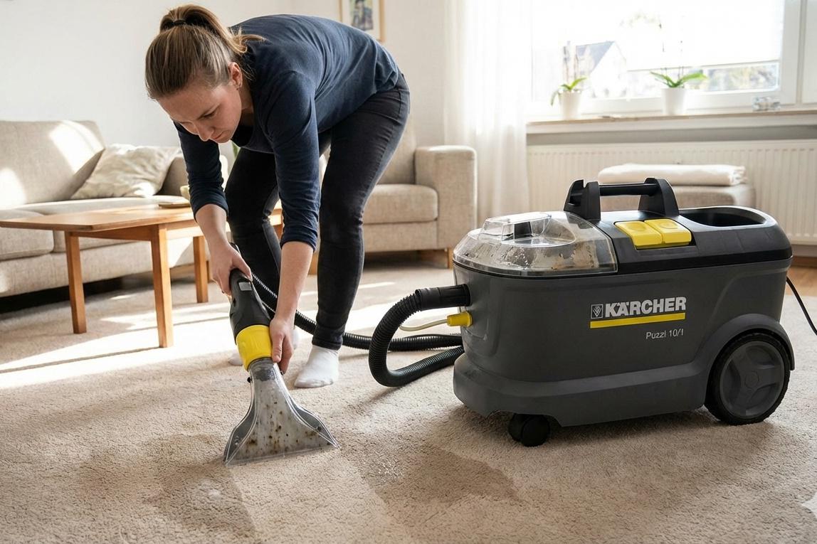 Čištění koberců i sedaček