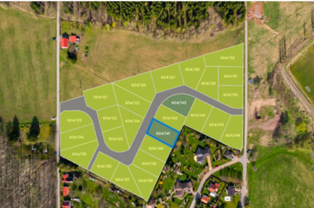 Prodej pozemku 870 m2  k výstavbě RD v obci Žacléř