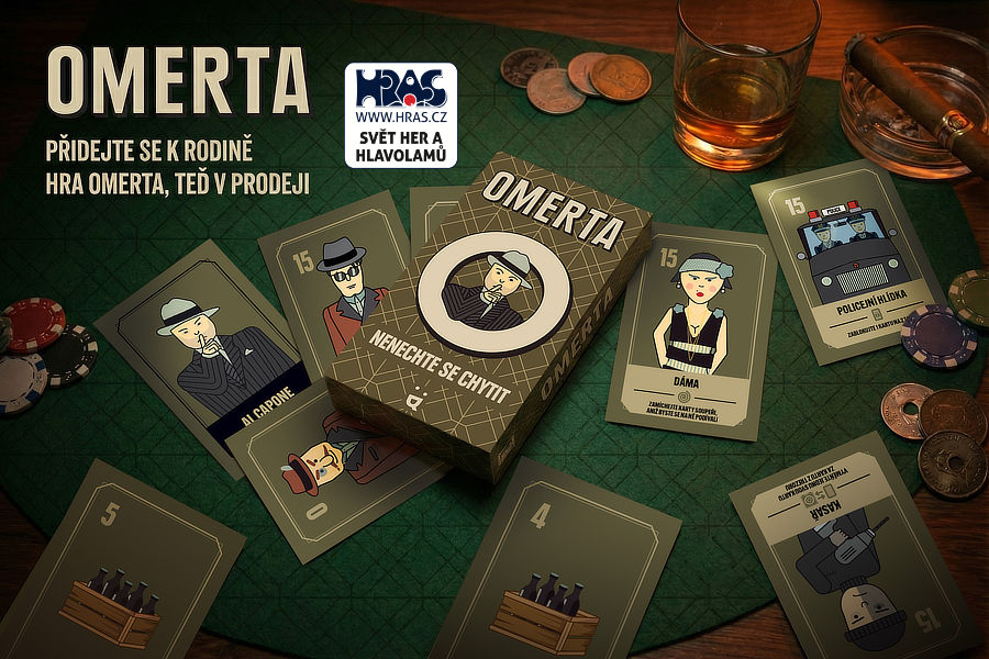 Omerta – Napínavá blafovací karetní hra