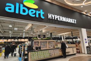 Firemní grafika Albert Hypermarket