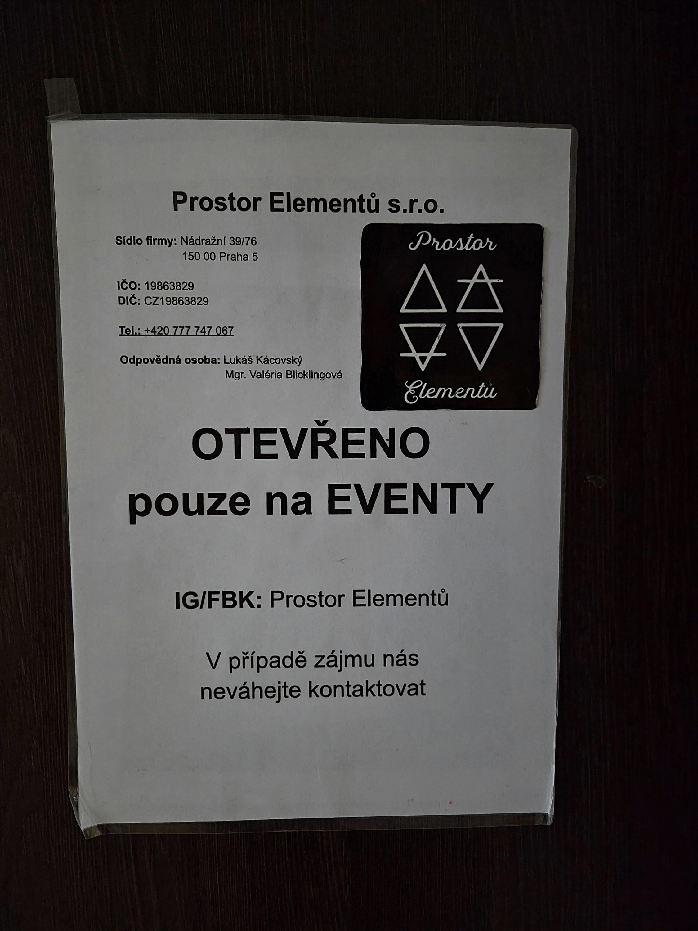 Prostor Elementů foto 3