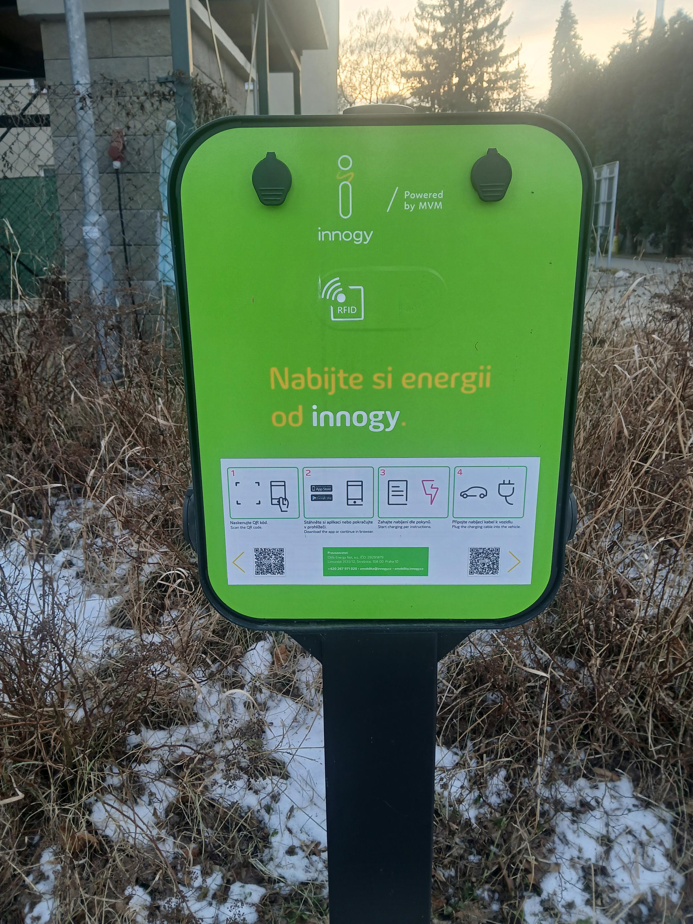 Dobíjecí stanice innogy foto 2