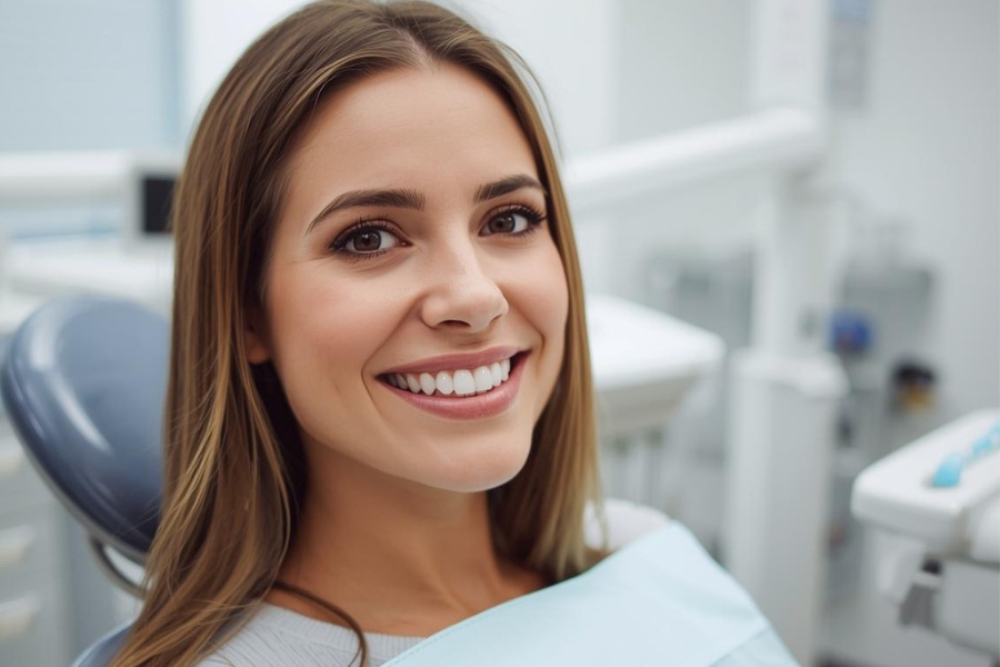 Zářivý úsměv - dentální hygiena s bělením zubů