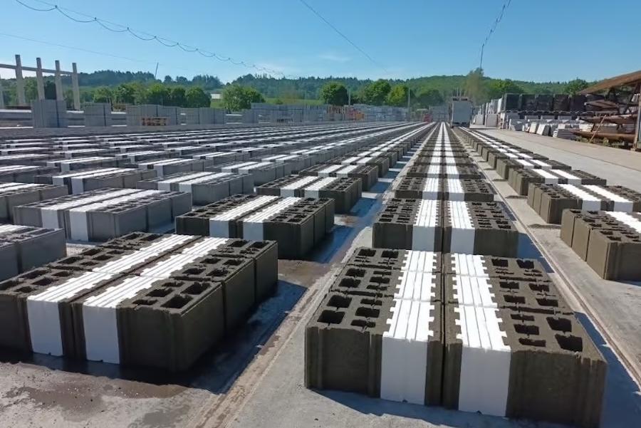 Široký výběr zdiva.