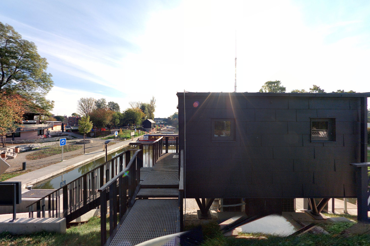 Čerpací stanice pro lodě - Přístav Veselí nad Moravou