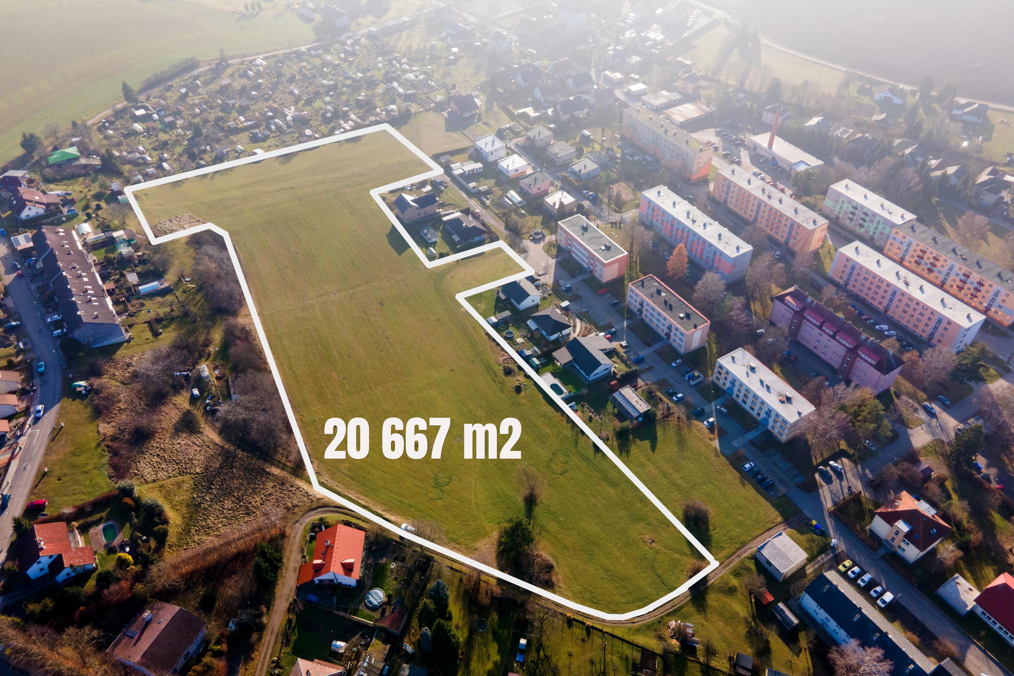 Prodej souboru pozemků 20.667m2 v obci Vamberk