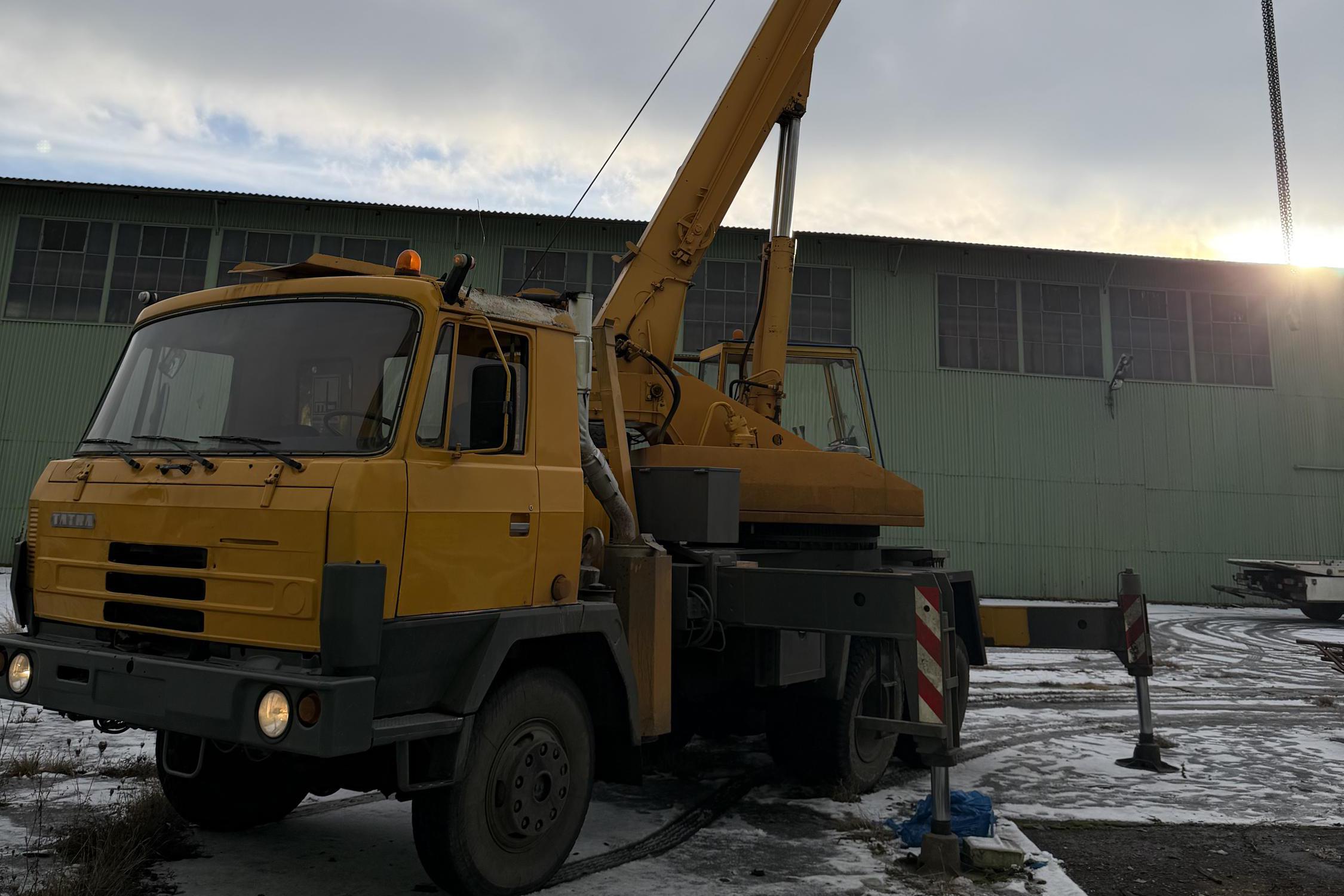 Autojeřáb Jan Pěč