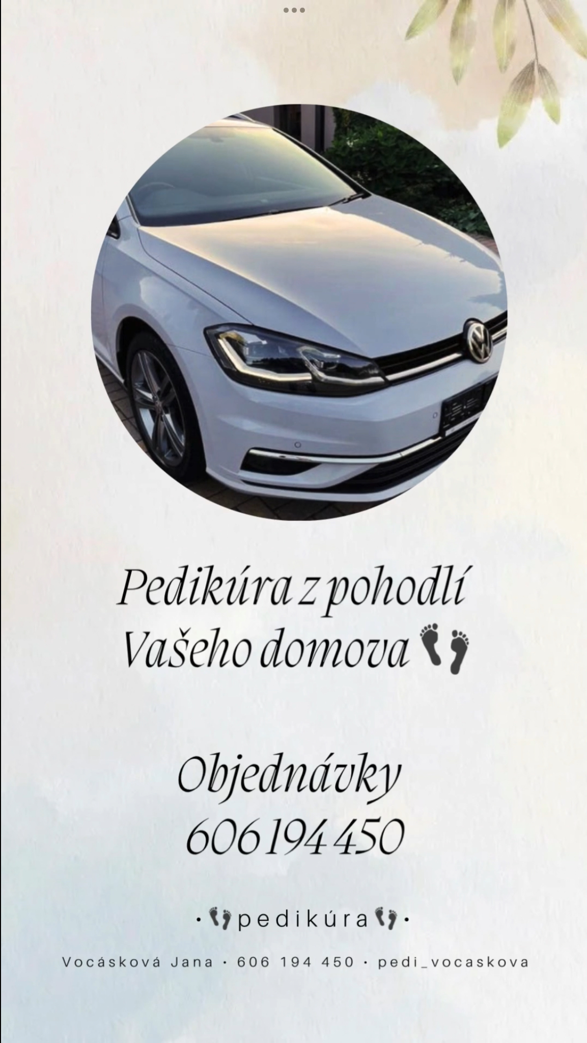 Pedikúra Jana Vocásková foto 1