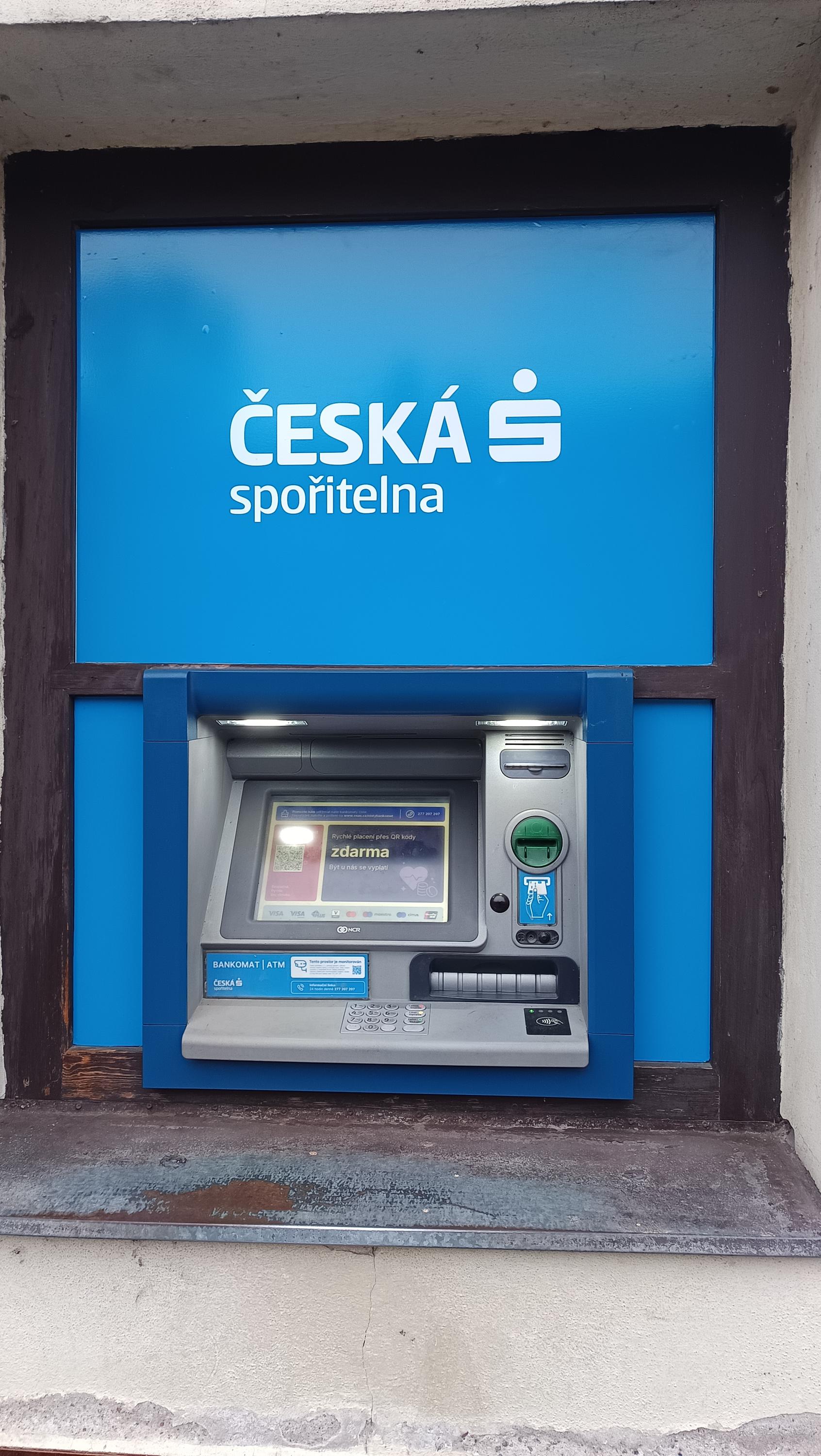 Bankomat České spořitelny foto 2