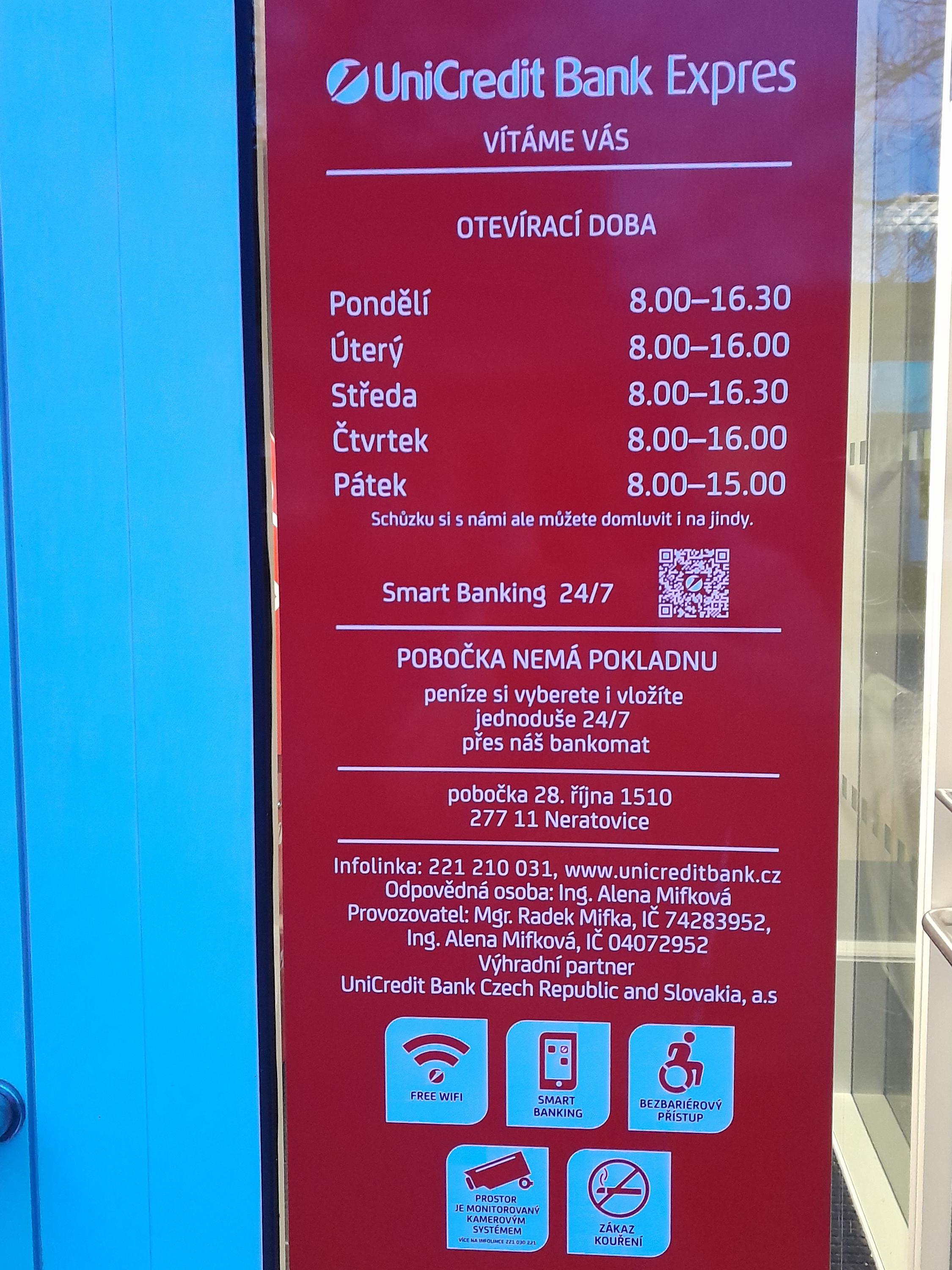 Bankomat UniCredit Bank Czech Republic foto 5